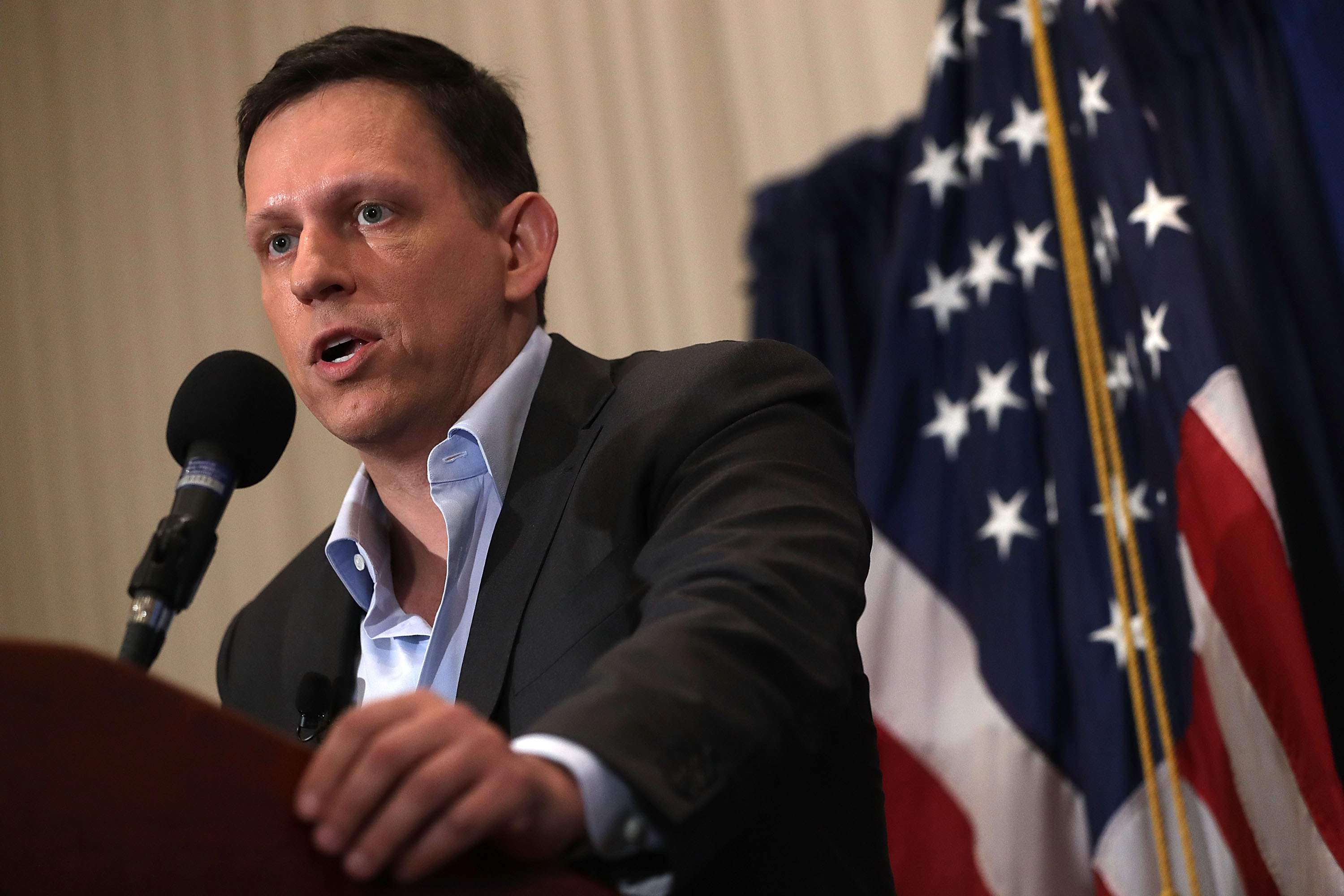 Trump Supporter And Entrepreneur Peter Thiel Discusses Presidential Elections