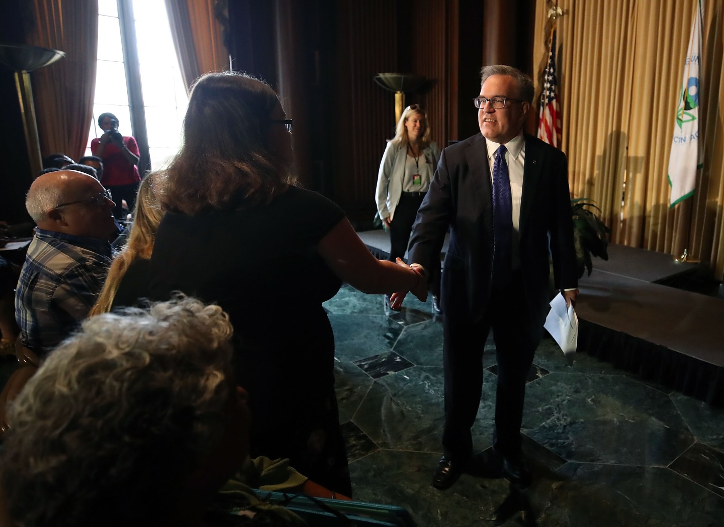 Acting EPA Administrator Andrew Wheeler Addresses Staff At EPA Headquarters