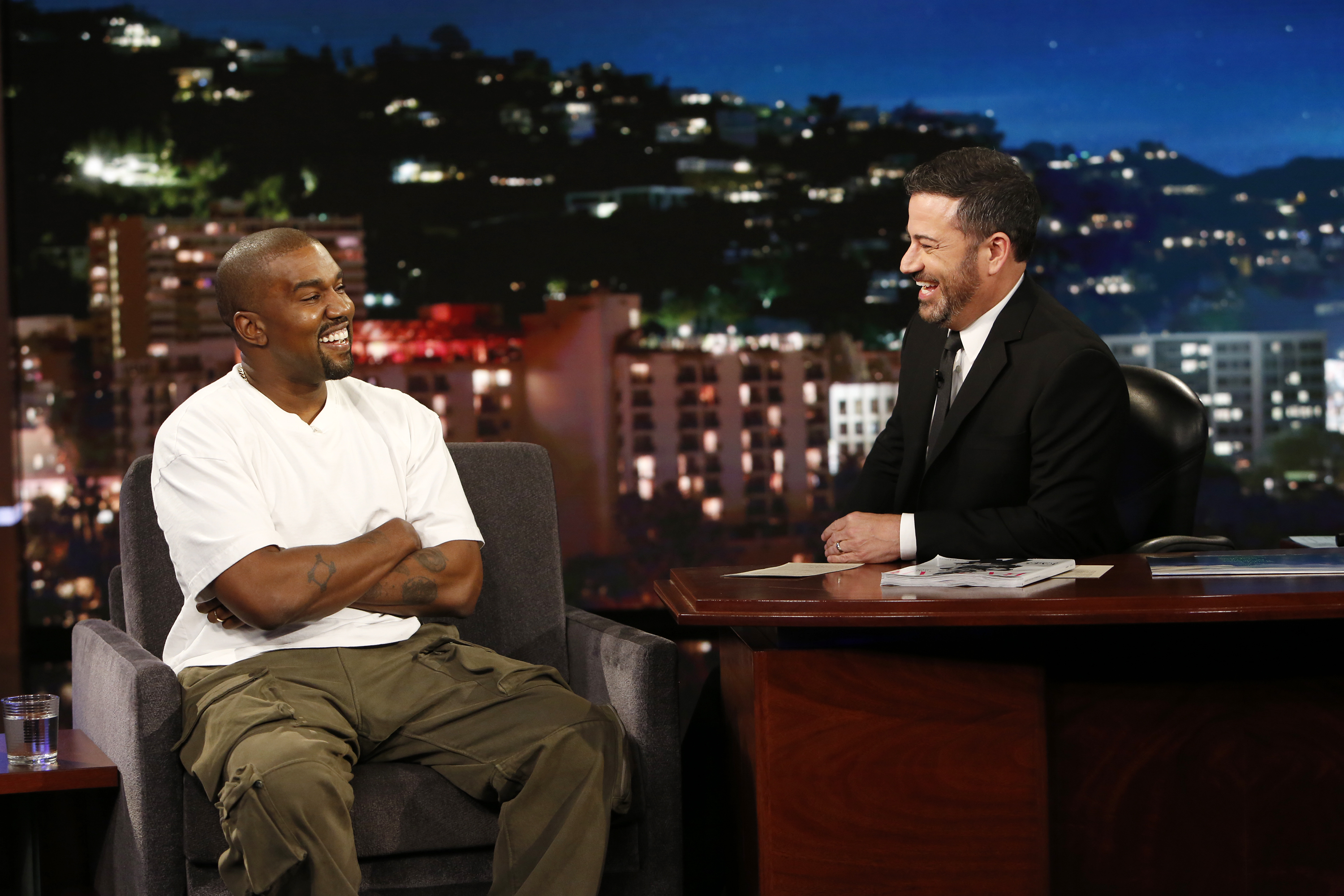 Kanye West defends Trump