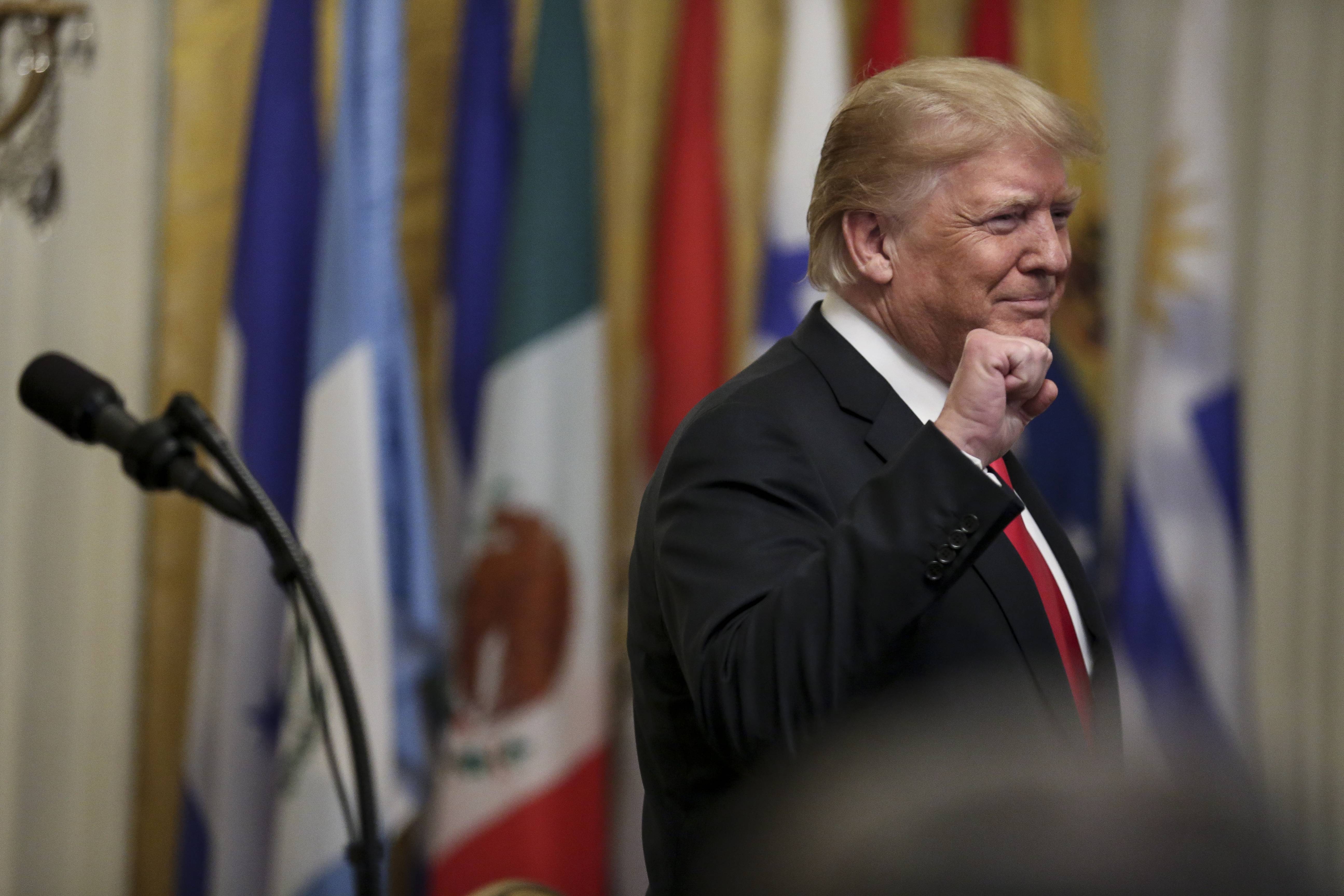 President Trump Hosts Hispanic Heritage Month Celebration At The White House