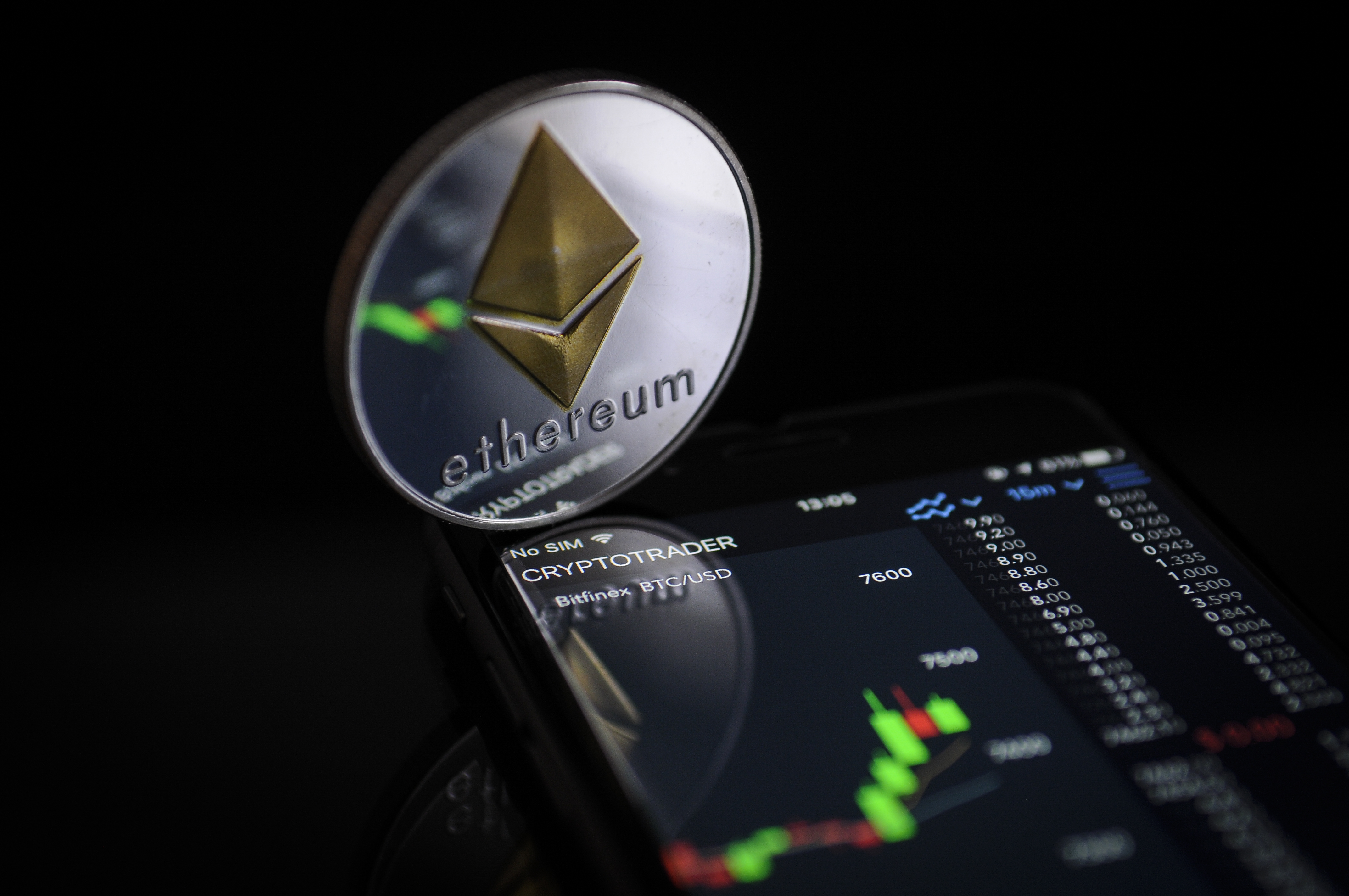 Ether Cryptocurrency Coin