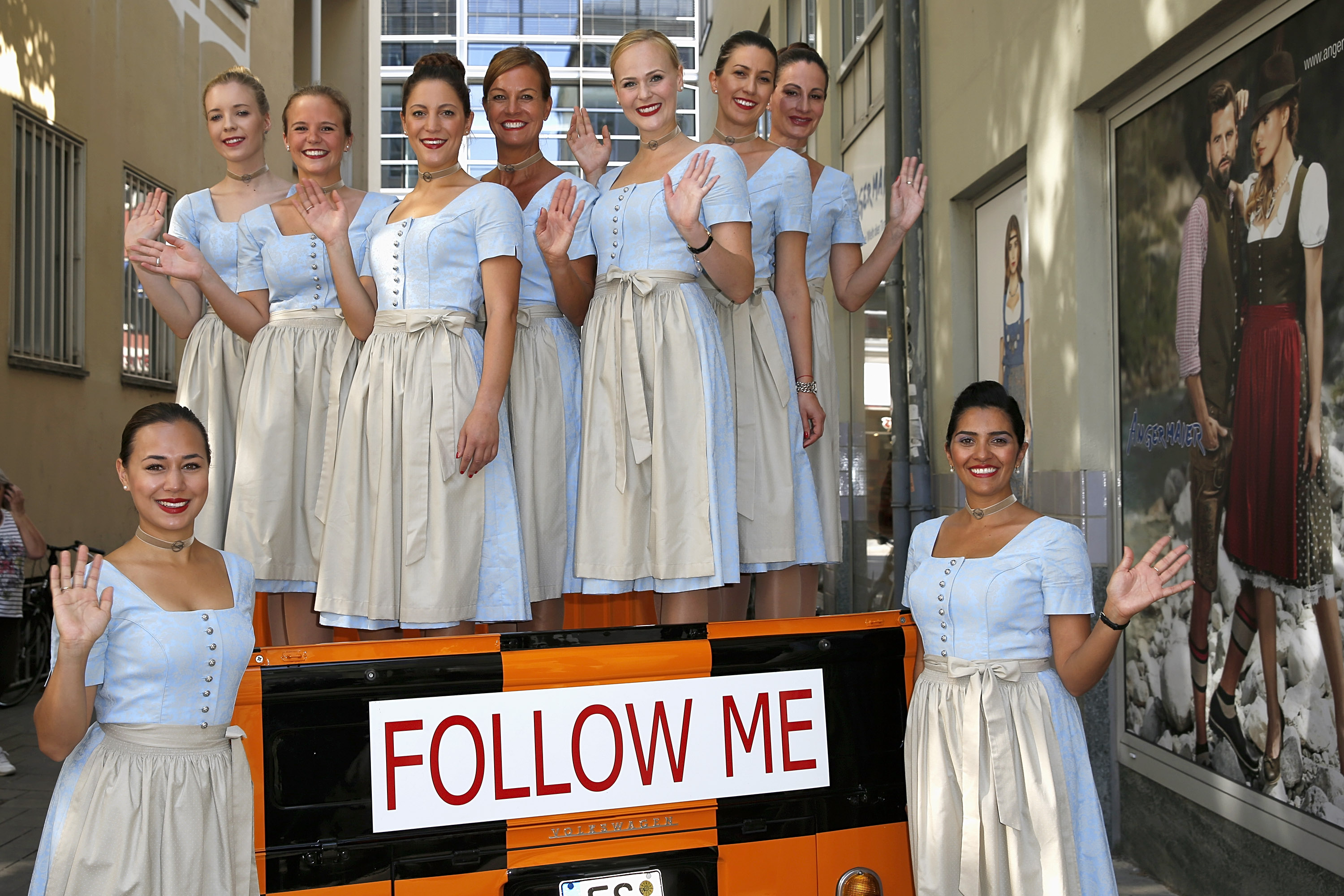 Lufthansa and Angermaier Trachten Presents Dirndl Crew Collection