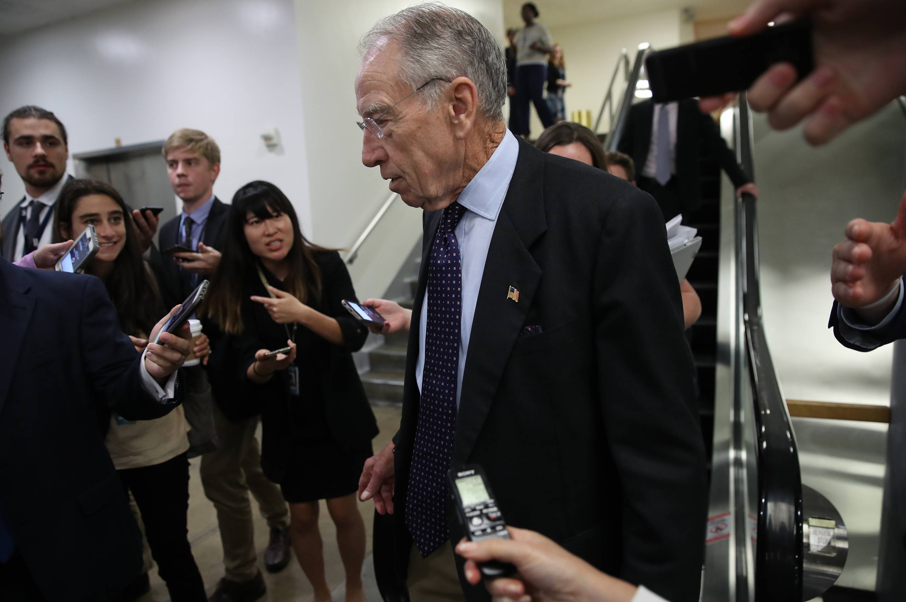 Senators Await FBI Report On Supreme Court Nominee Brett Kavanaugh