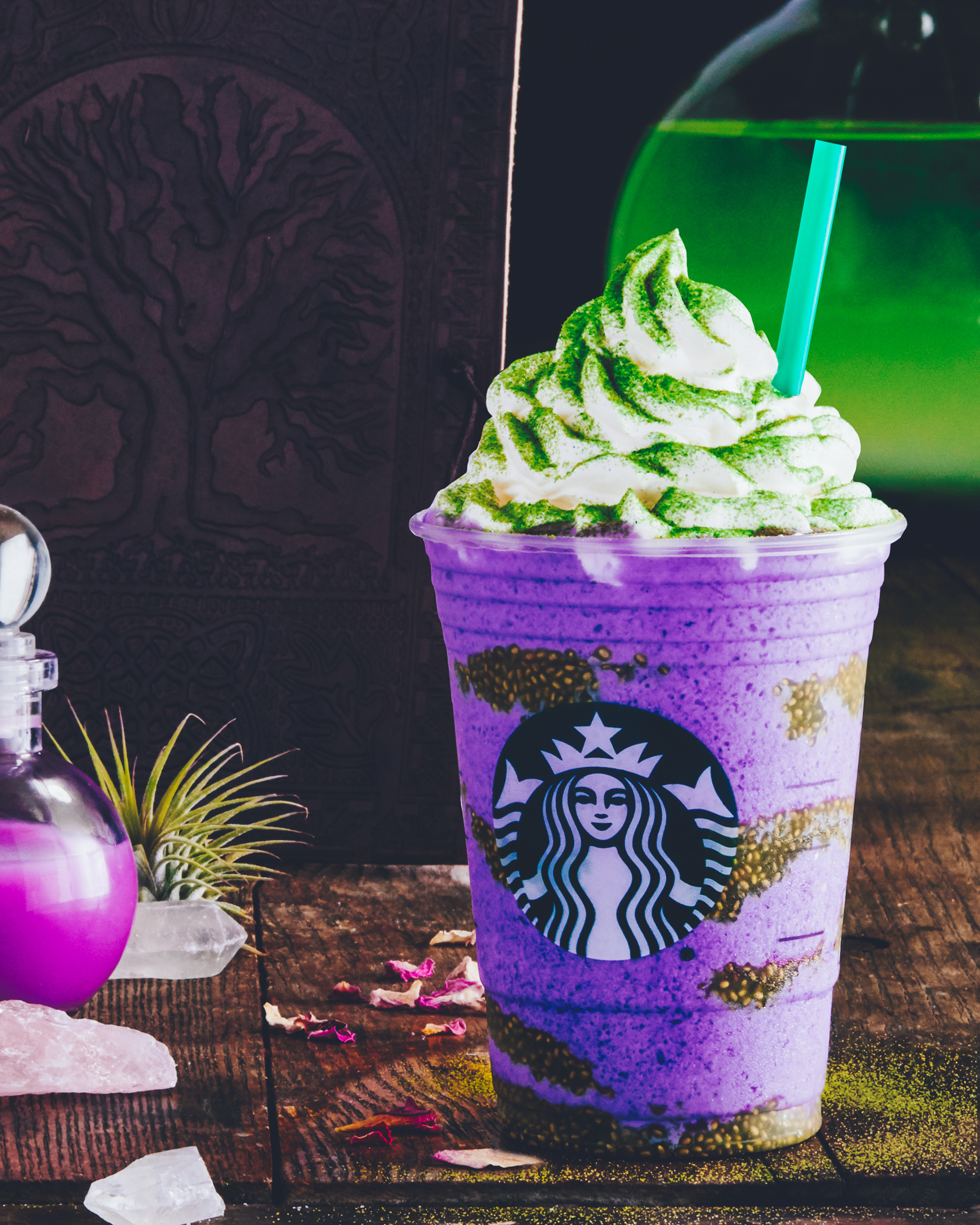 Starbucks new Halloween Witch’s Brew Frappuccino (Starbucks)
