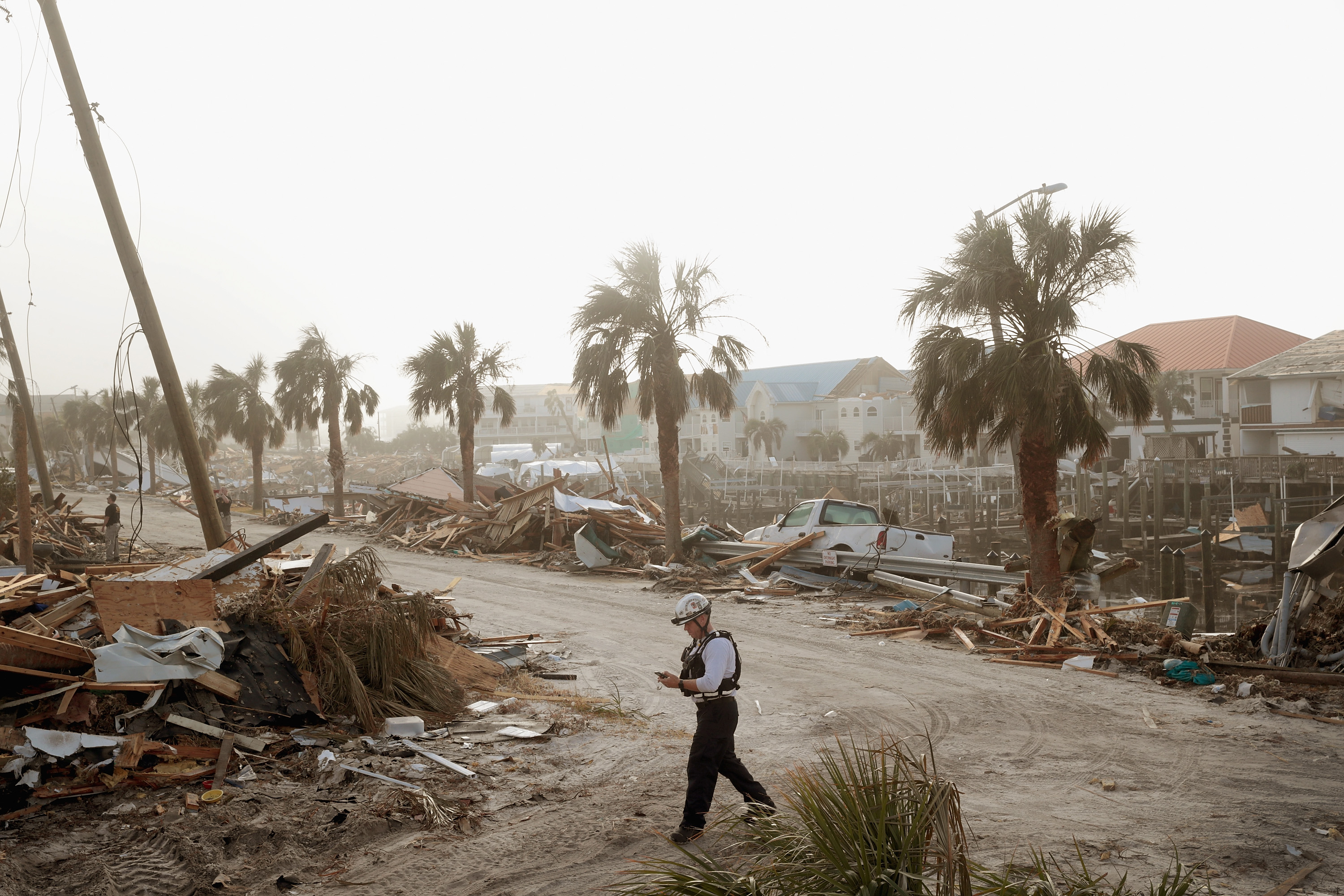 Recovery Efforts Continue In Hurricane-Ravaged Florida Panhandle