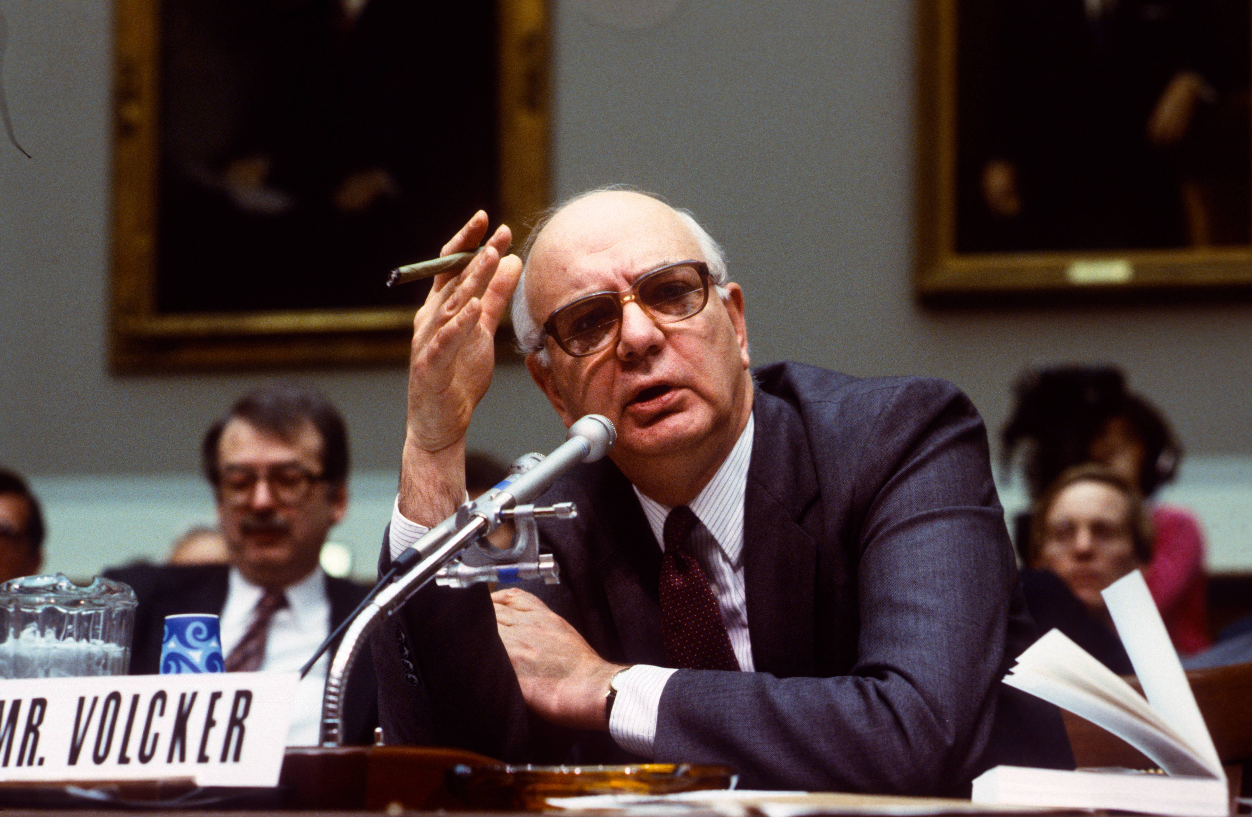 Paul Volcker Testifies Before Banking Committee
