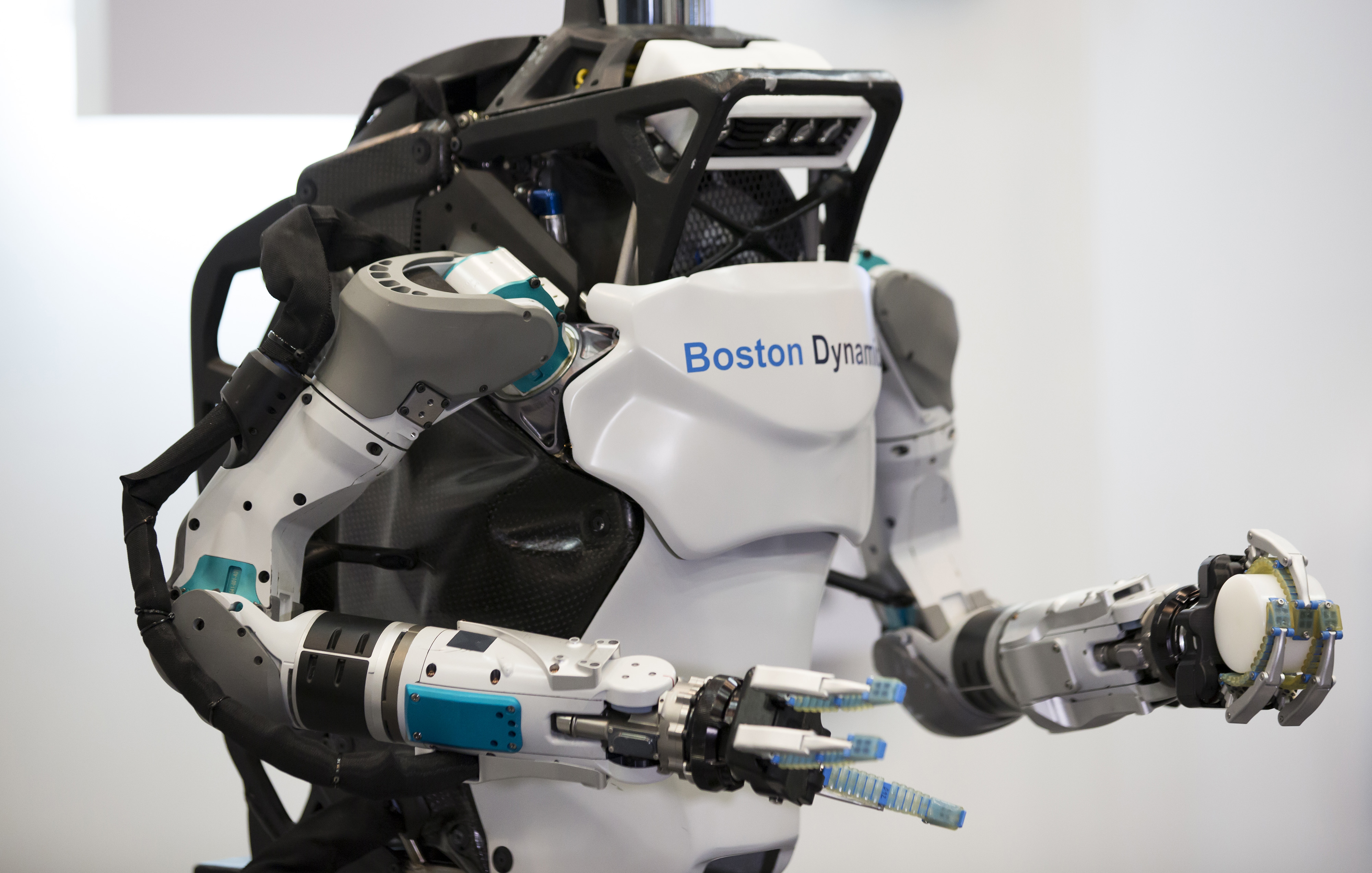 Latest Robots Are Displayed At SoftBank Robot World 2017