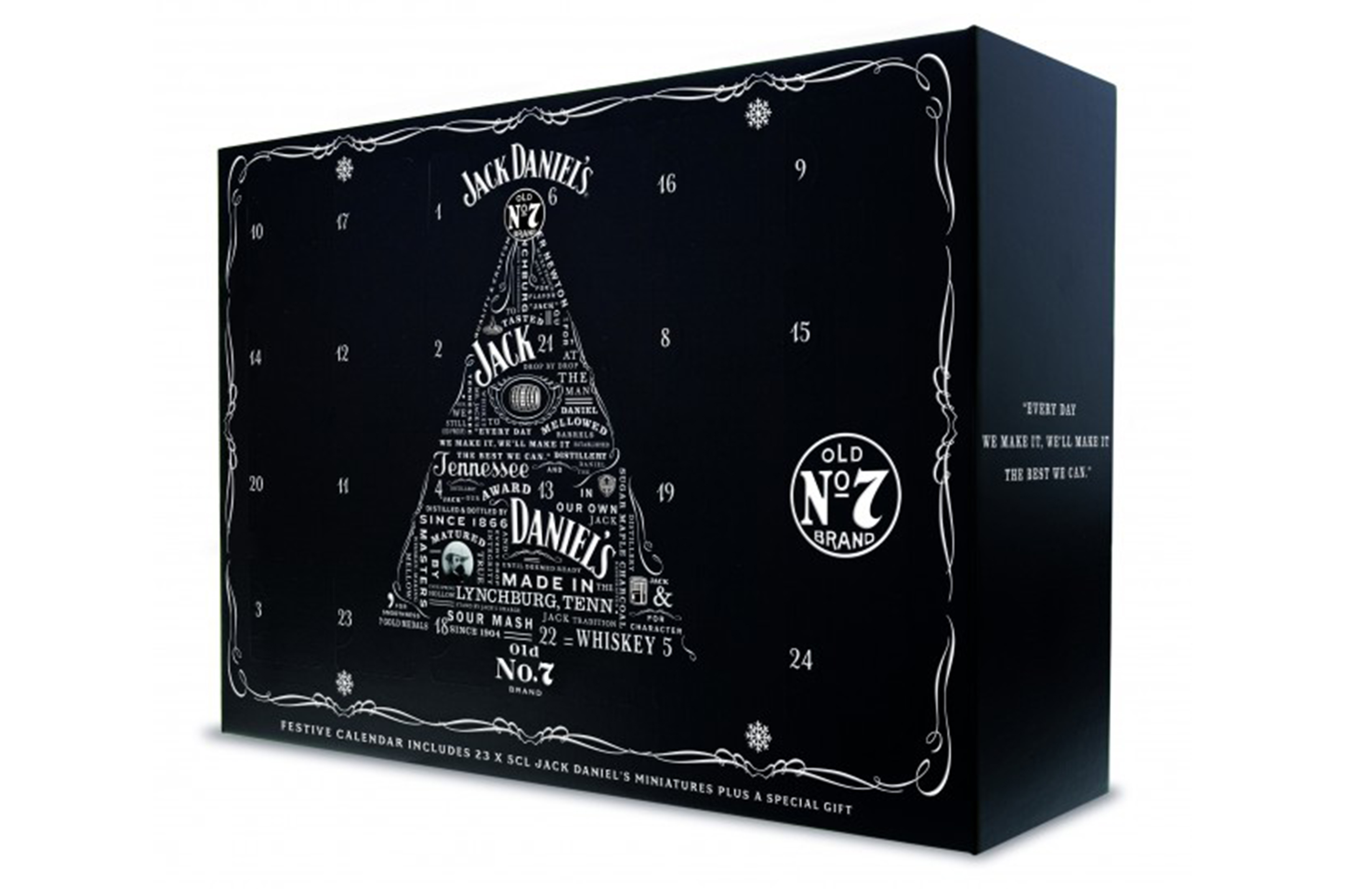 Jack Daniels whiskey Advent calendar