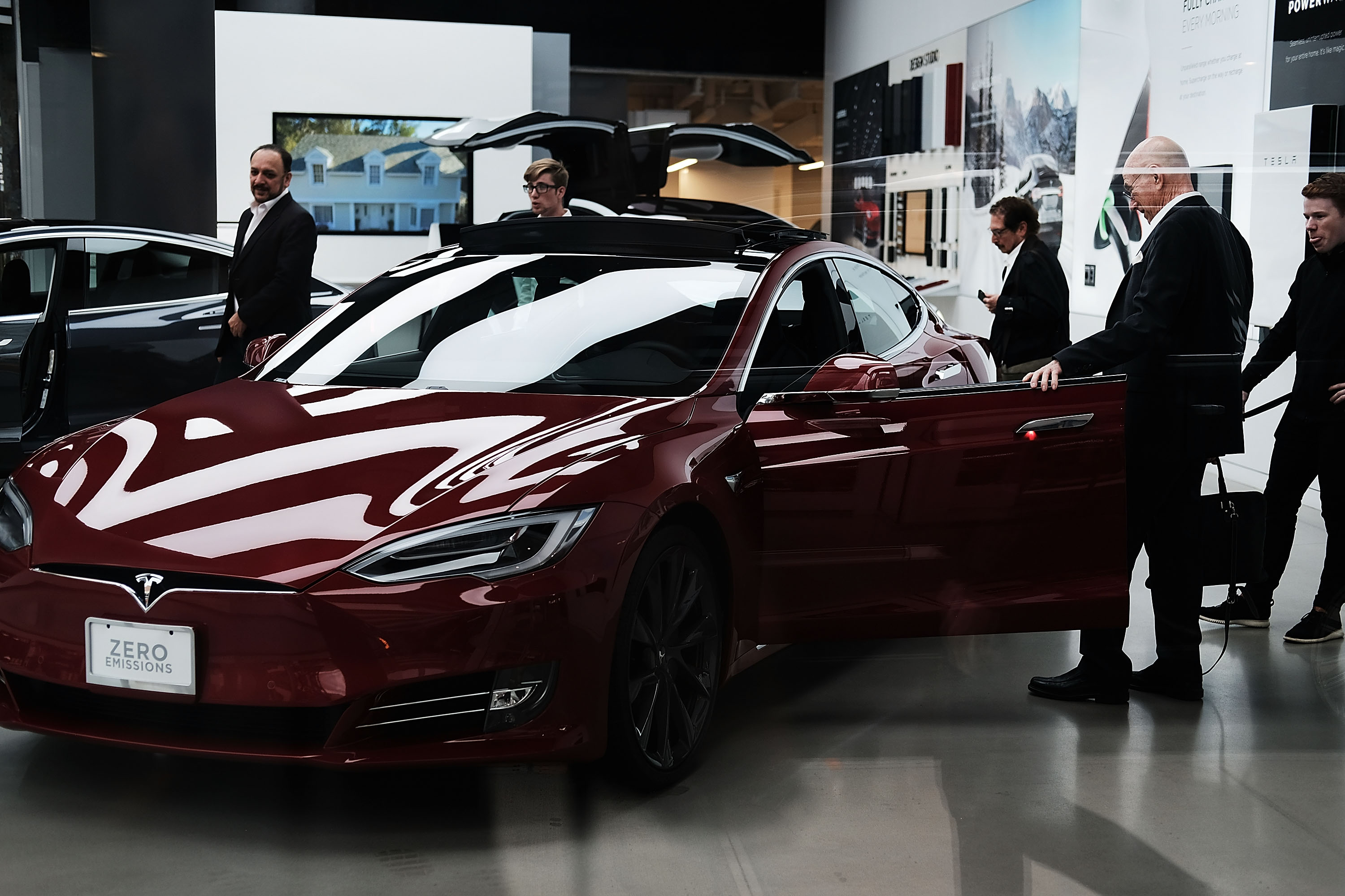 Tesla Stock Rises Over 8 Percent After Company's Shareholder Meeting