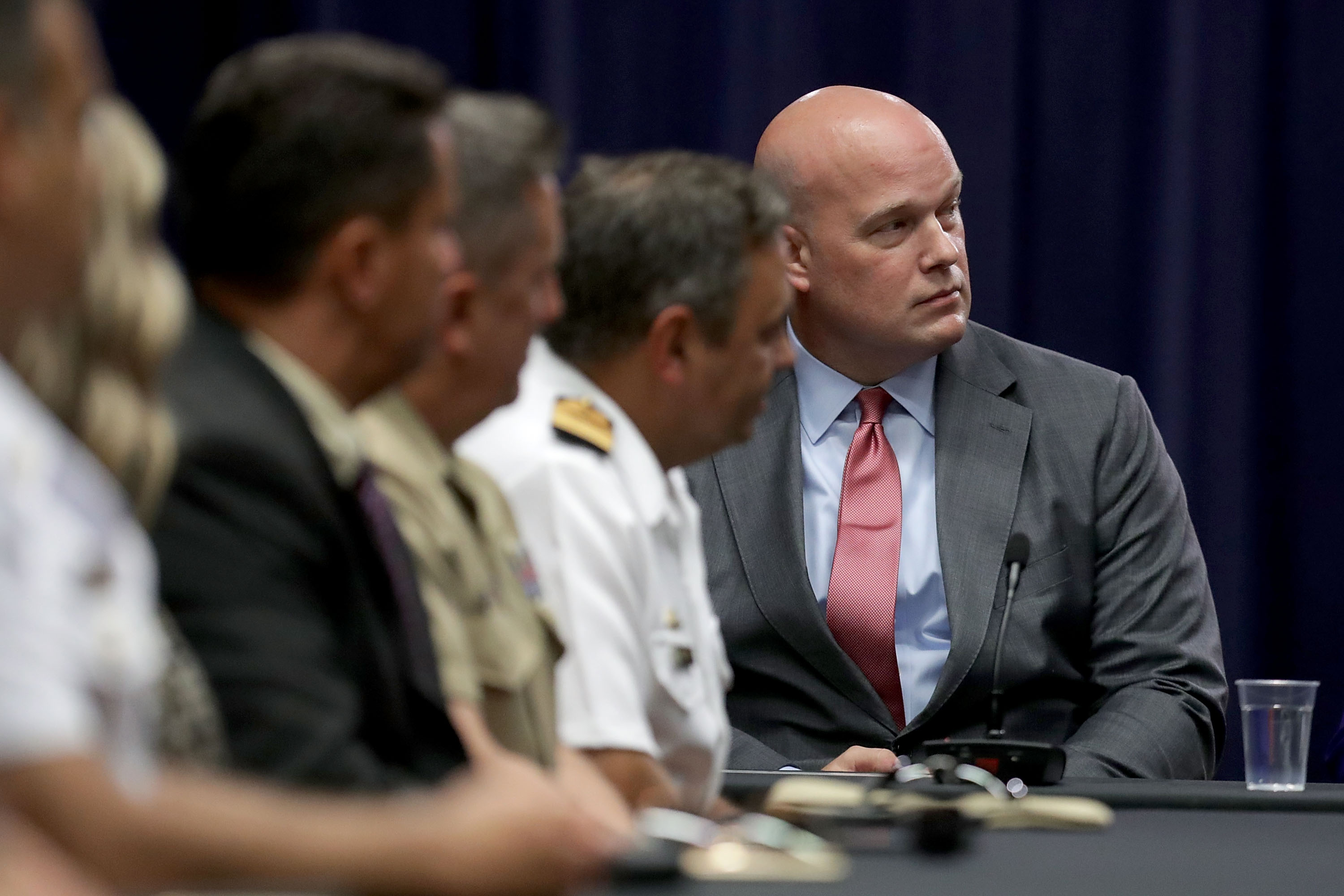 Attorney General Jeff Session Hosts Roundtable With Joint Interagency Task Force In D.C.