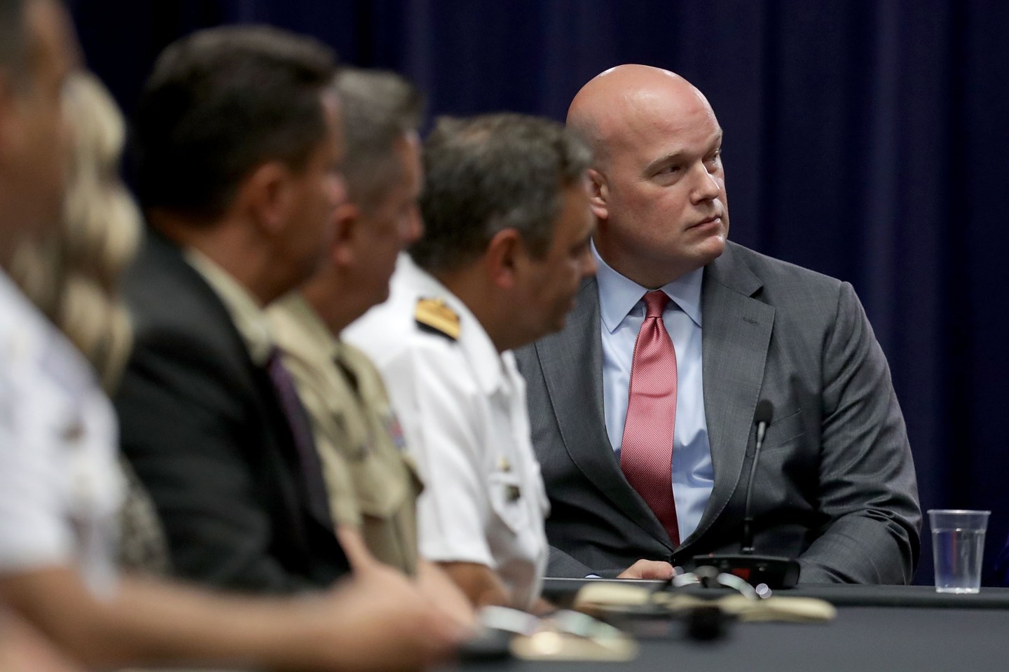 Attorney General Jeff Session Hosts Roundtable With Joint Interagency Task Force In D.C.