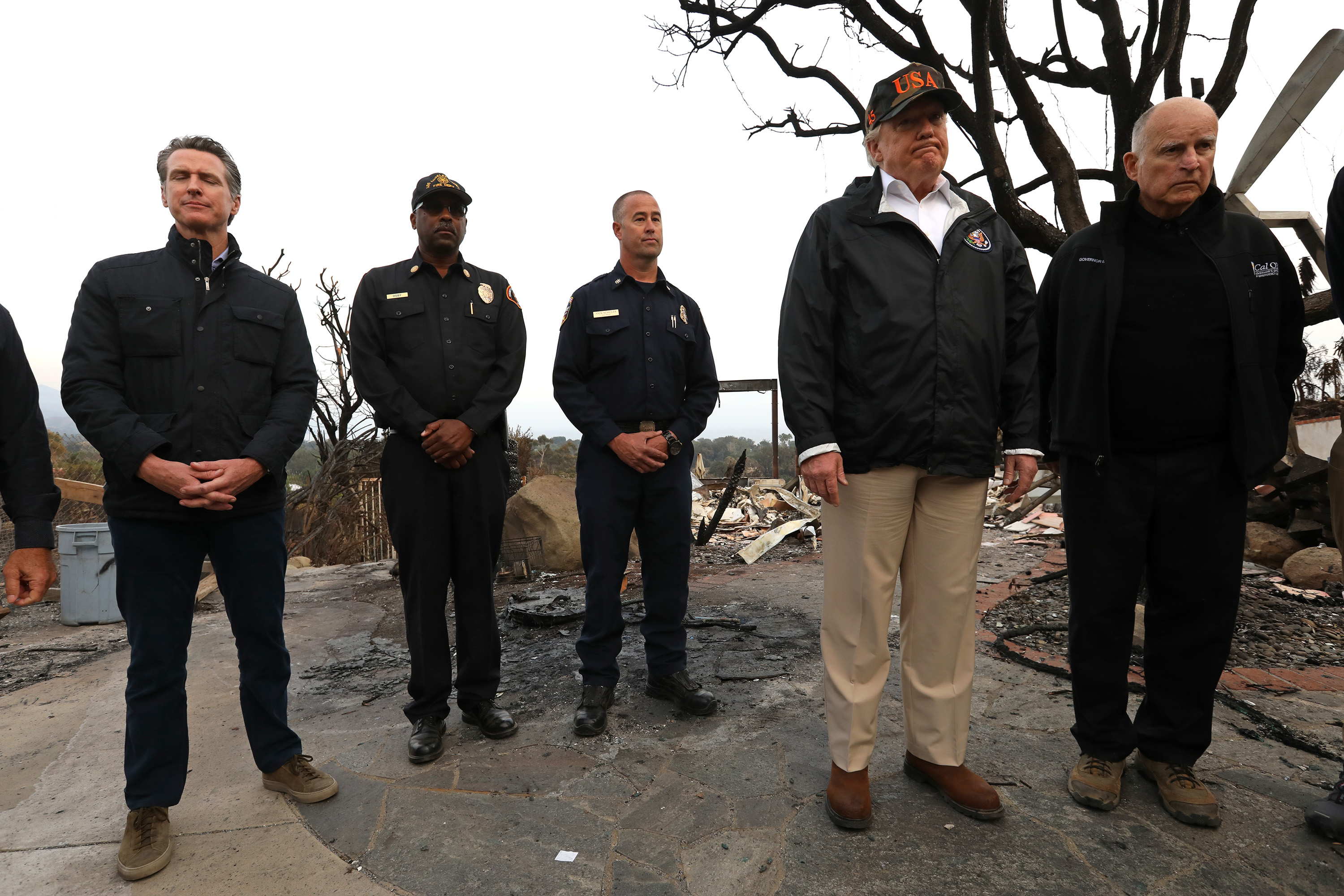 US-POLITICS-FIRES-TRUMP-FORESTS