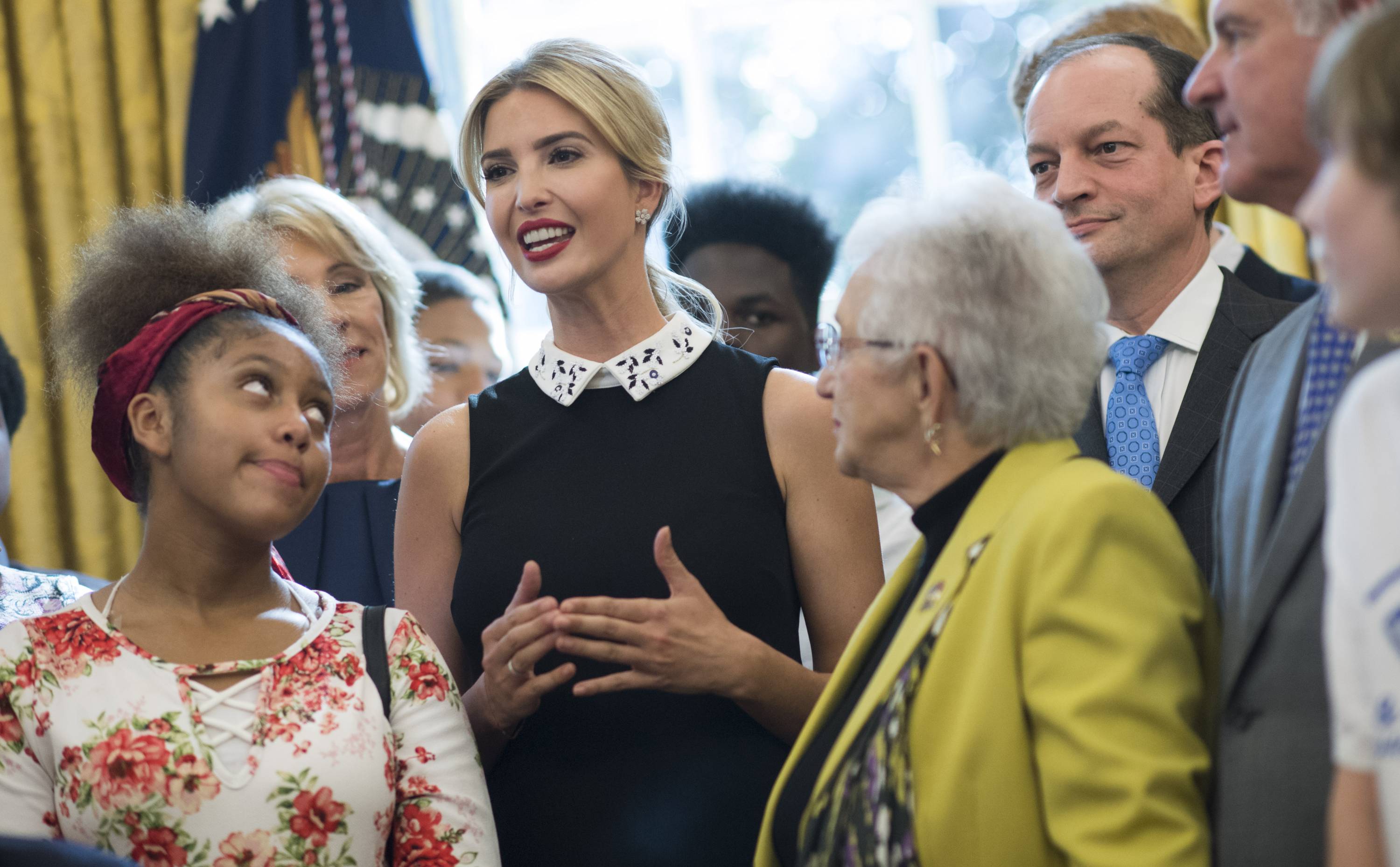 President Trump signs a memorandum expanding STEM Education access at the White House