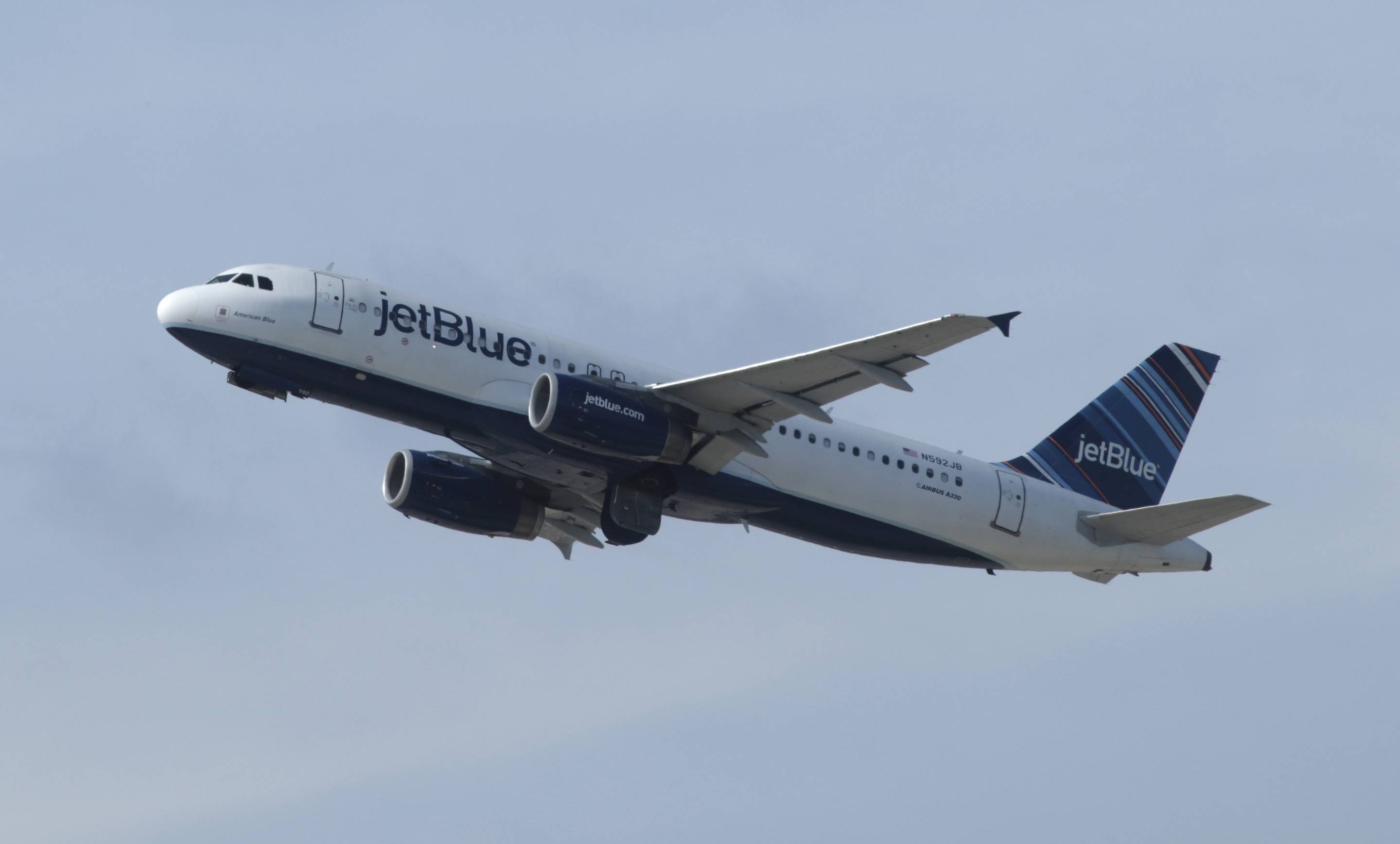 Airplanes Take Off From Newark Liberty Airport