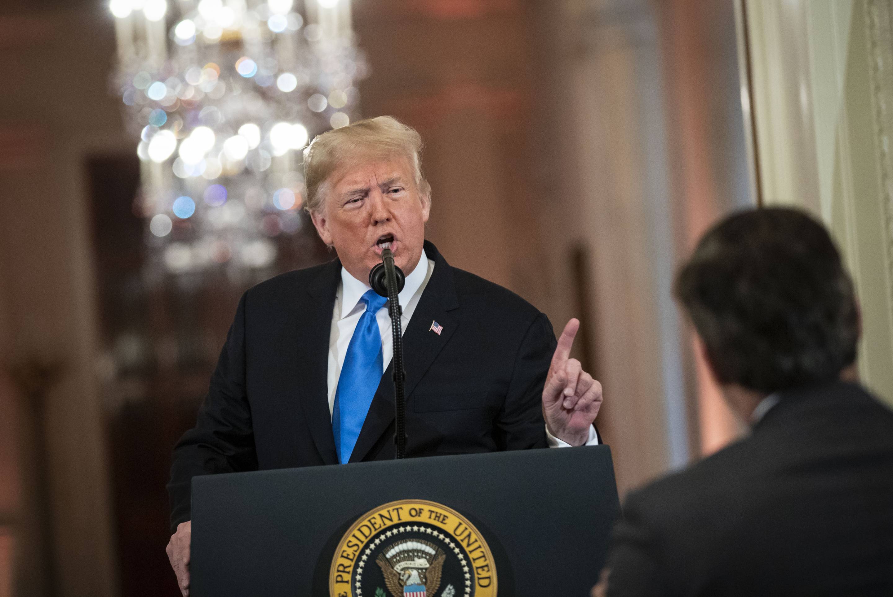 President Trump Holds News Conference Day After Midterm Elections