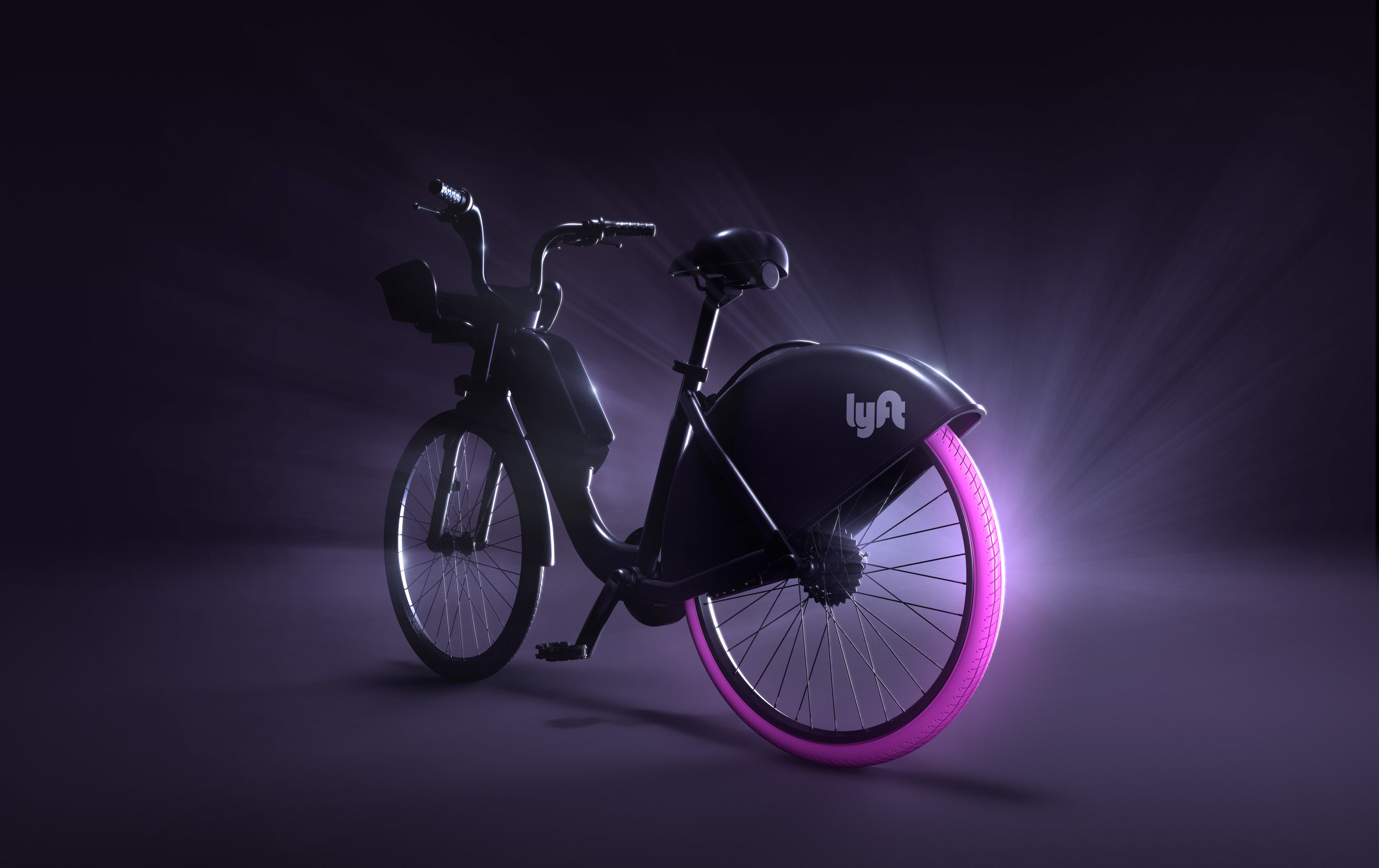A preview of Lyft's branded bikes