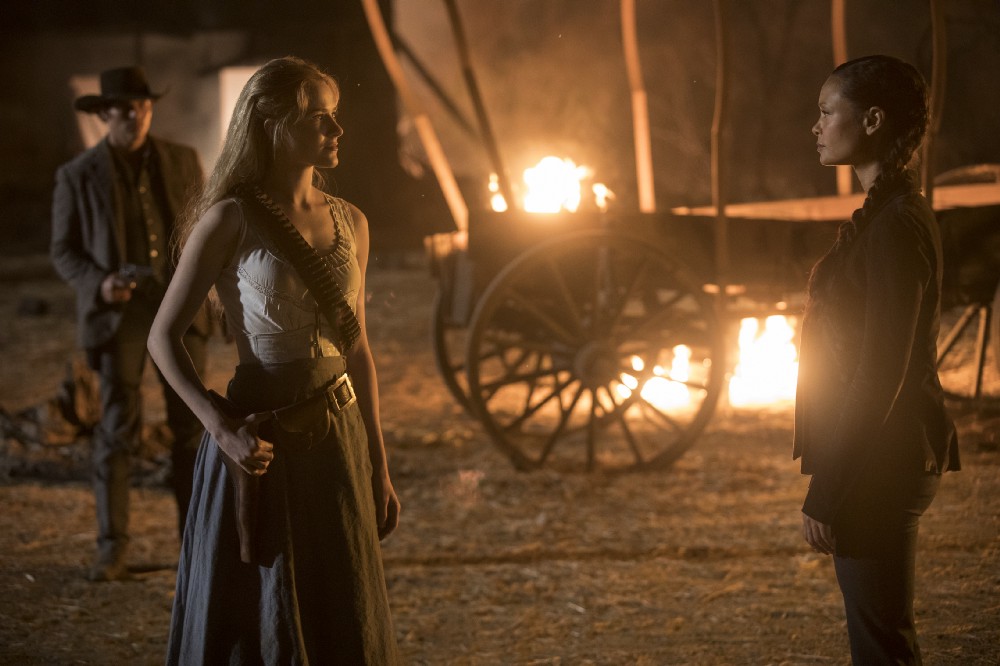 Paramount Ranch, which has been used to film HBO's hit show Westworld, was reportedly damaged in one of three fires raging across California.