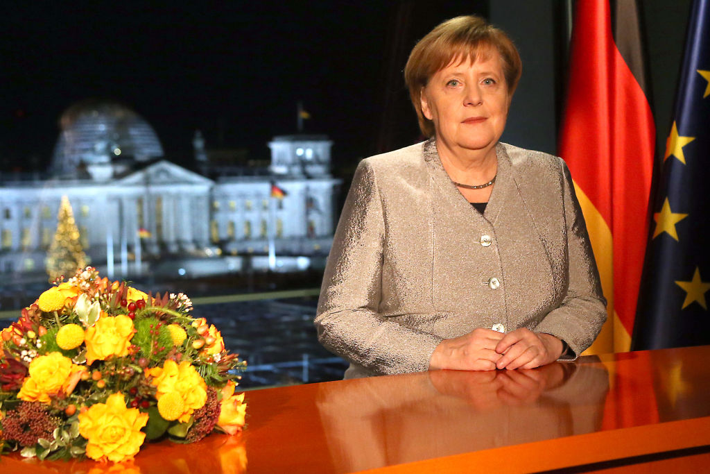 Angela Merkel Record New Year's Address
