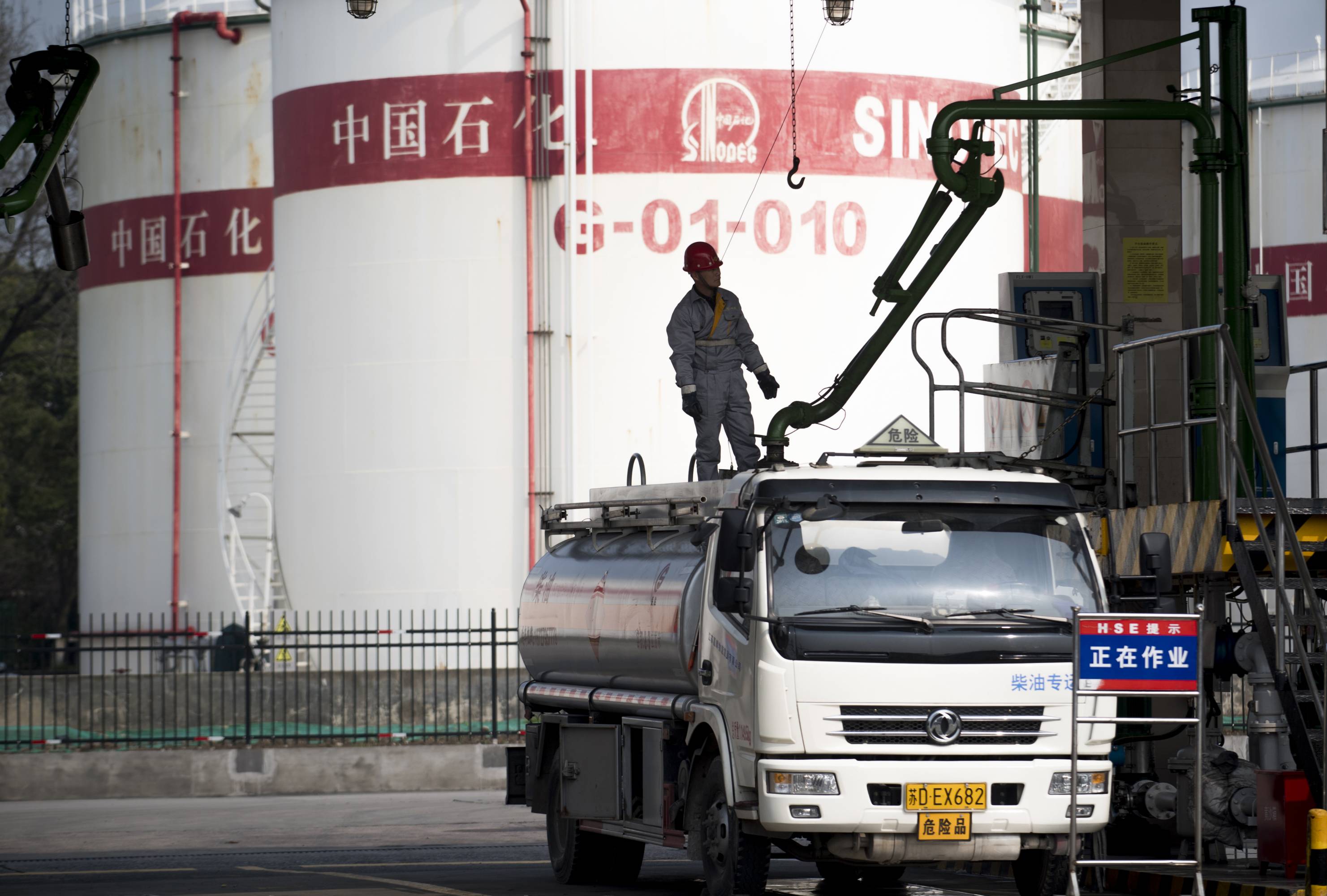 CHINA-ECONOMY-OIL