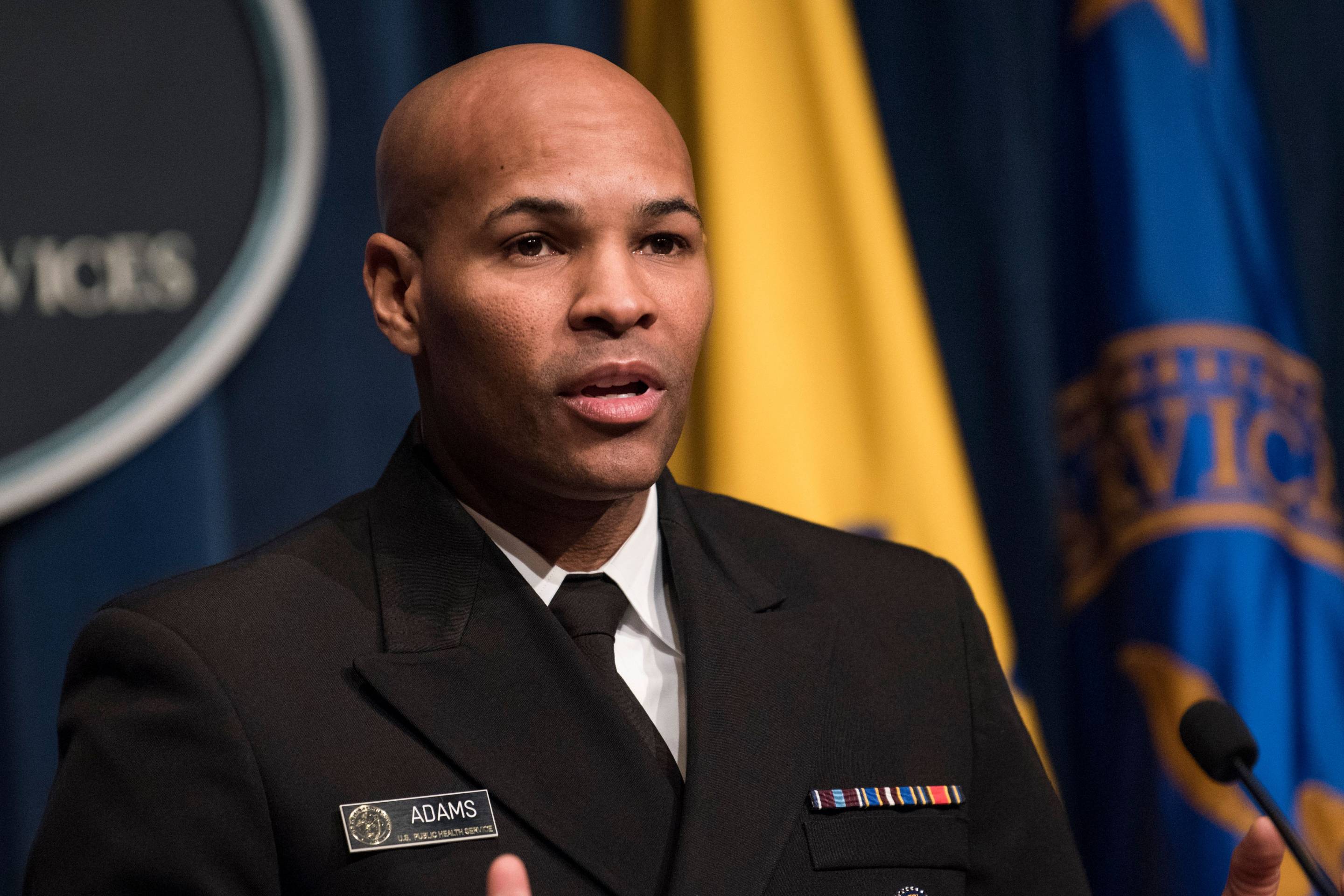 U.S. Surgeon General Dr. Jerome Adams Urges Vaping Curbs