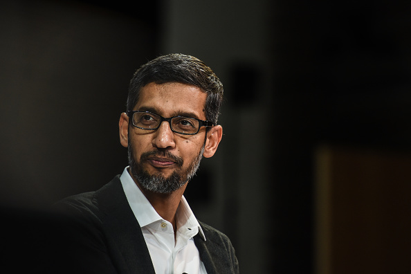 Sundar Pichai, Google CEO, will answer questions from Congress at a hearing Tuesday. Stephanie Keith—Getty Images