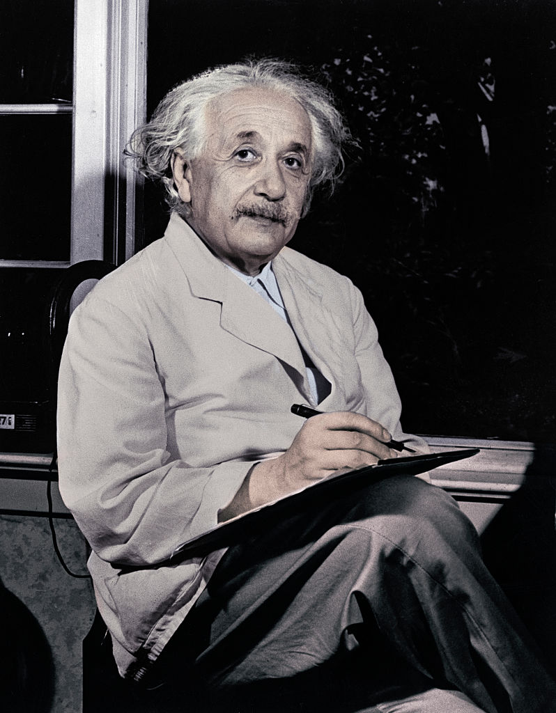 Physicist Albert Einstein