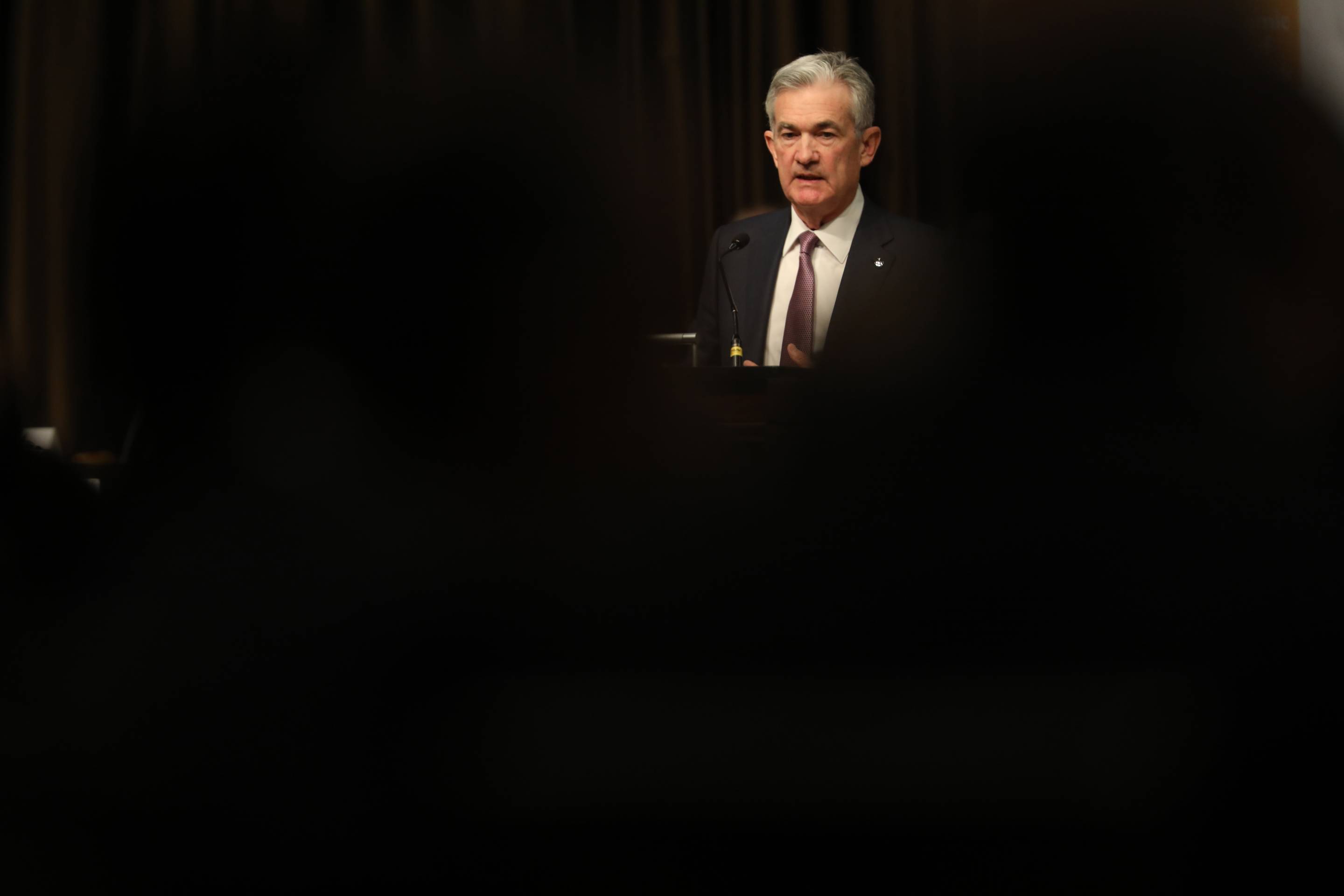 Fed Chair Jerome Powell Discusses Monitoring Financial Stability In NYC