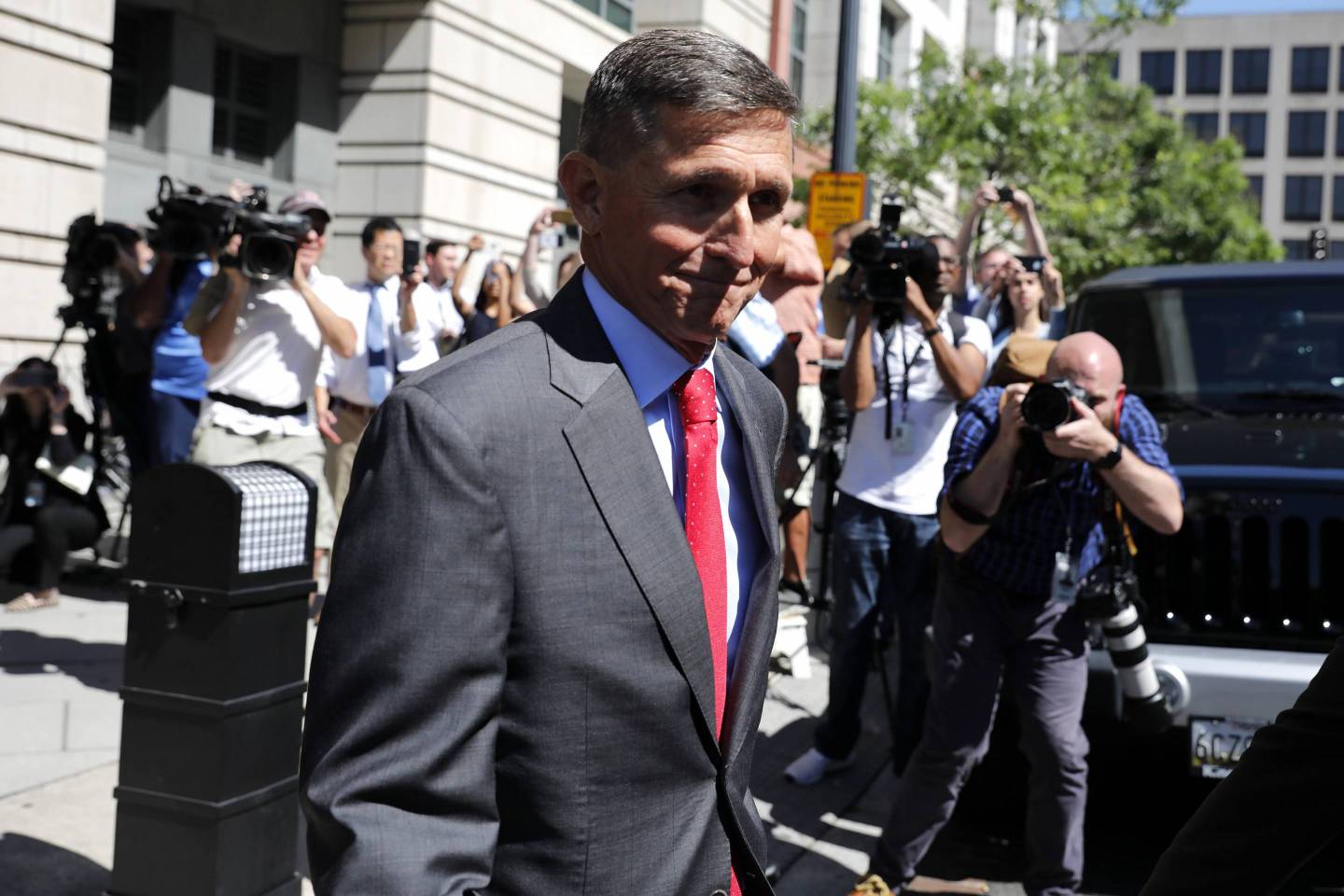 Michael Flynn Returns To Court For Pre-Sentencing Hearing