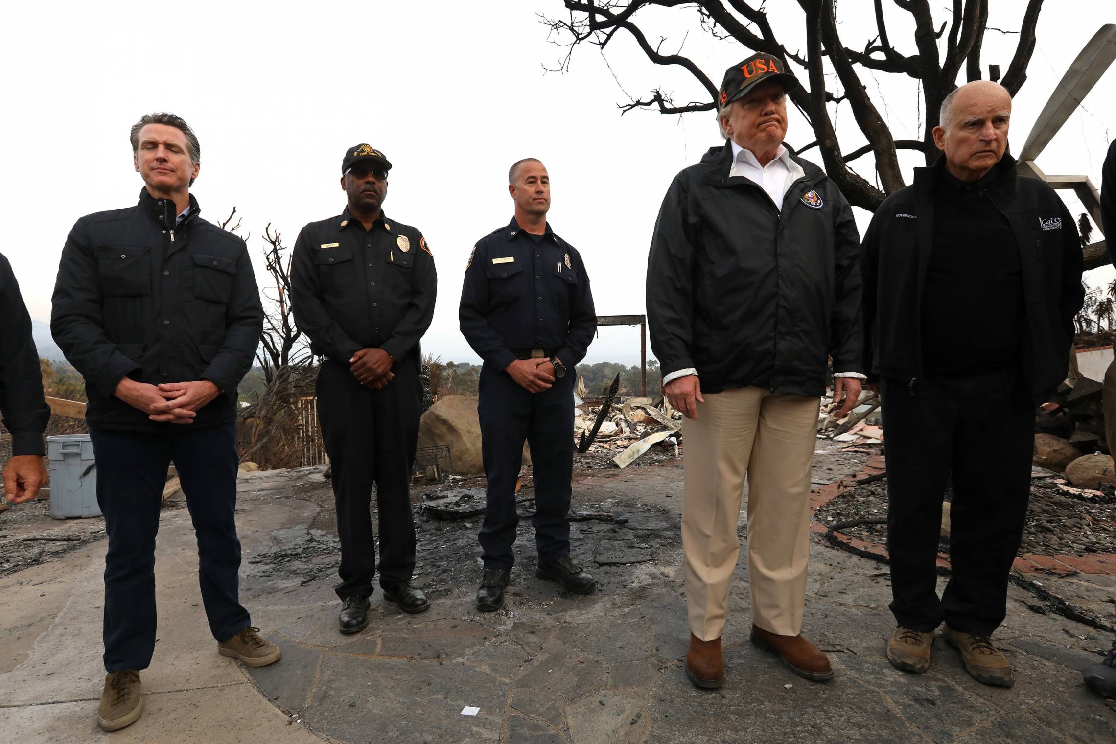 Trump California Wildfires