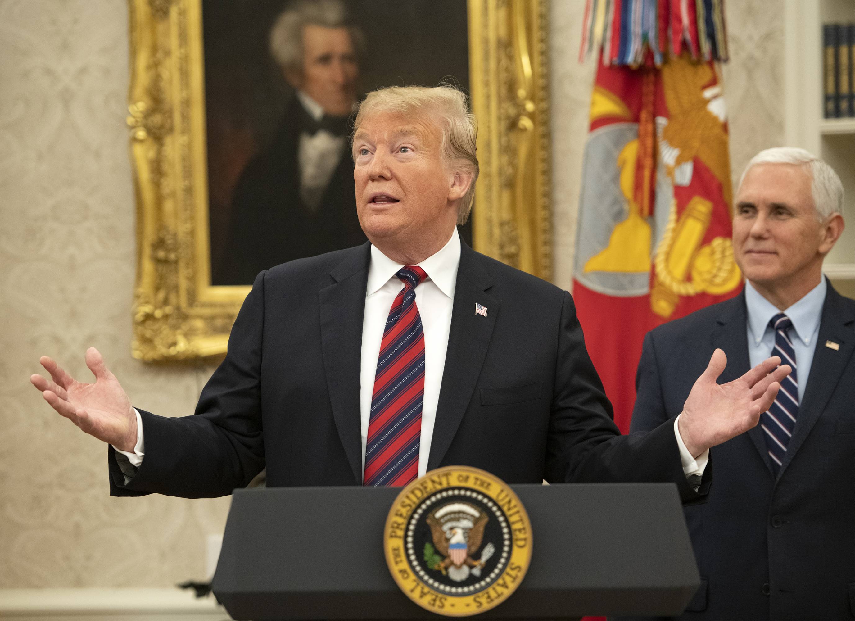 Trump Hosts a Naturalization Ceremony