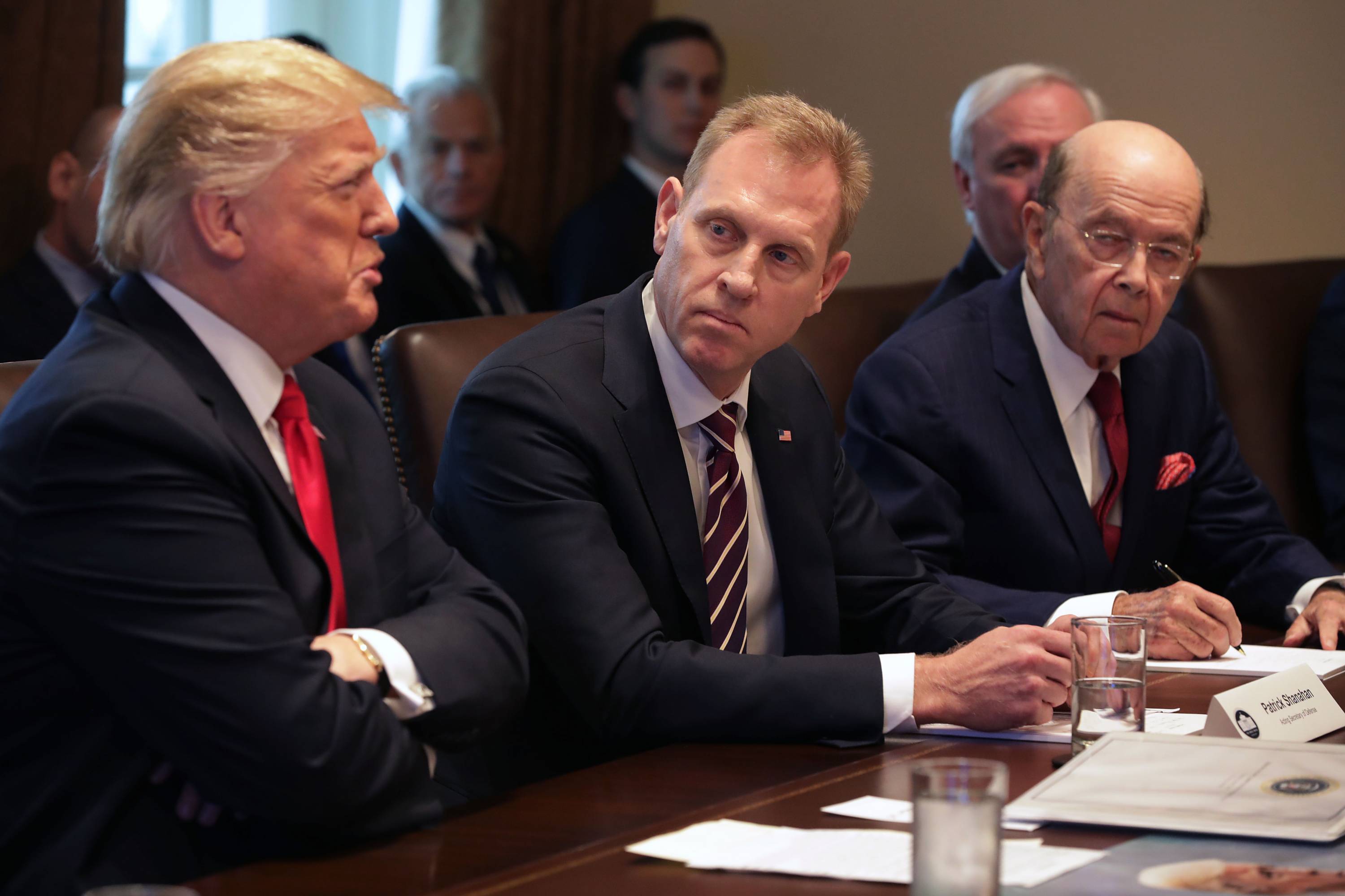 President Trump holds Cabinet Meeting At The White House