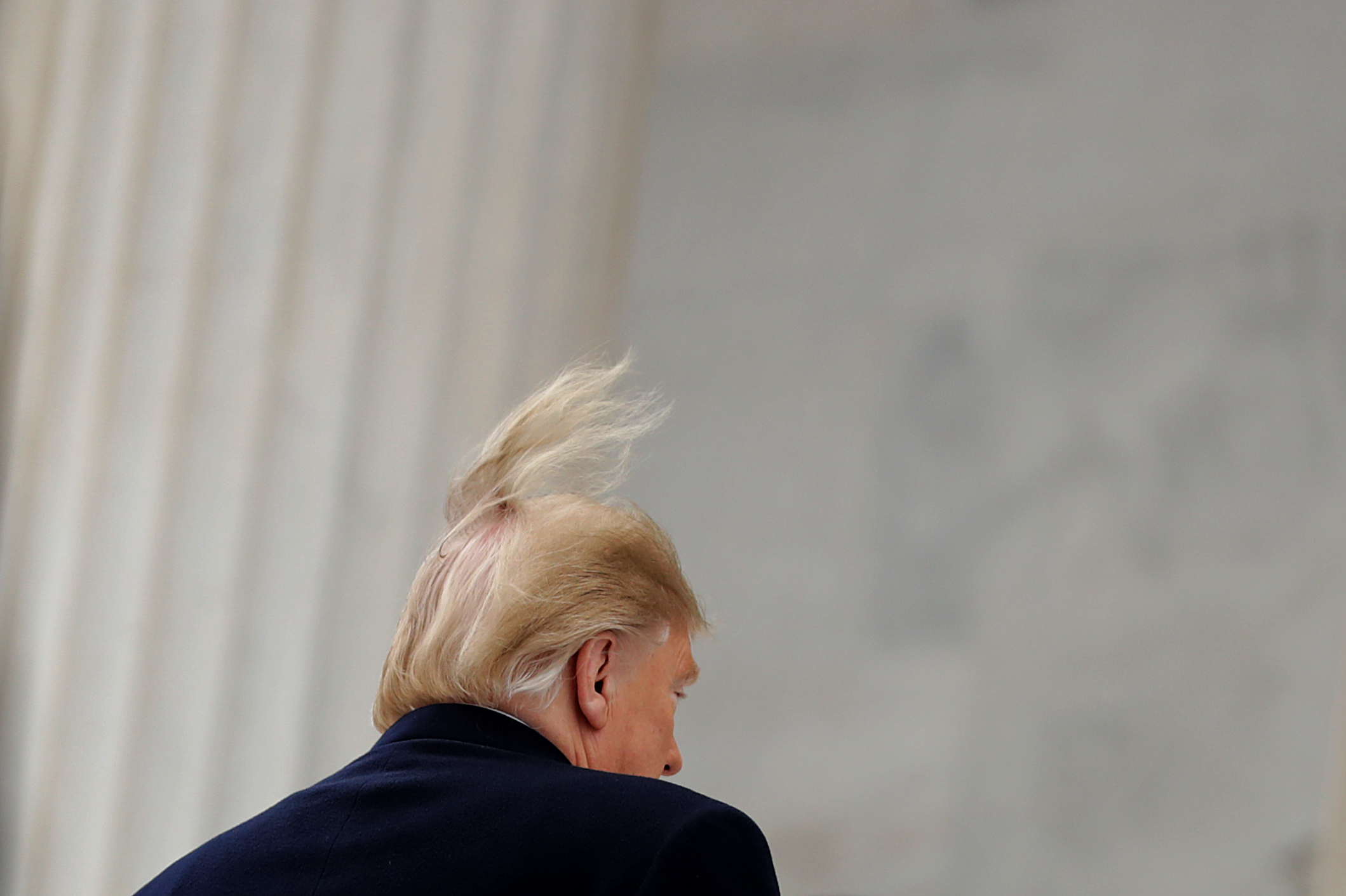 President Trump Attends Senate Republicans Weekly Policy Luncheons On Capitol Hill