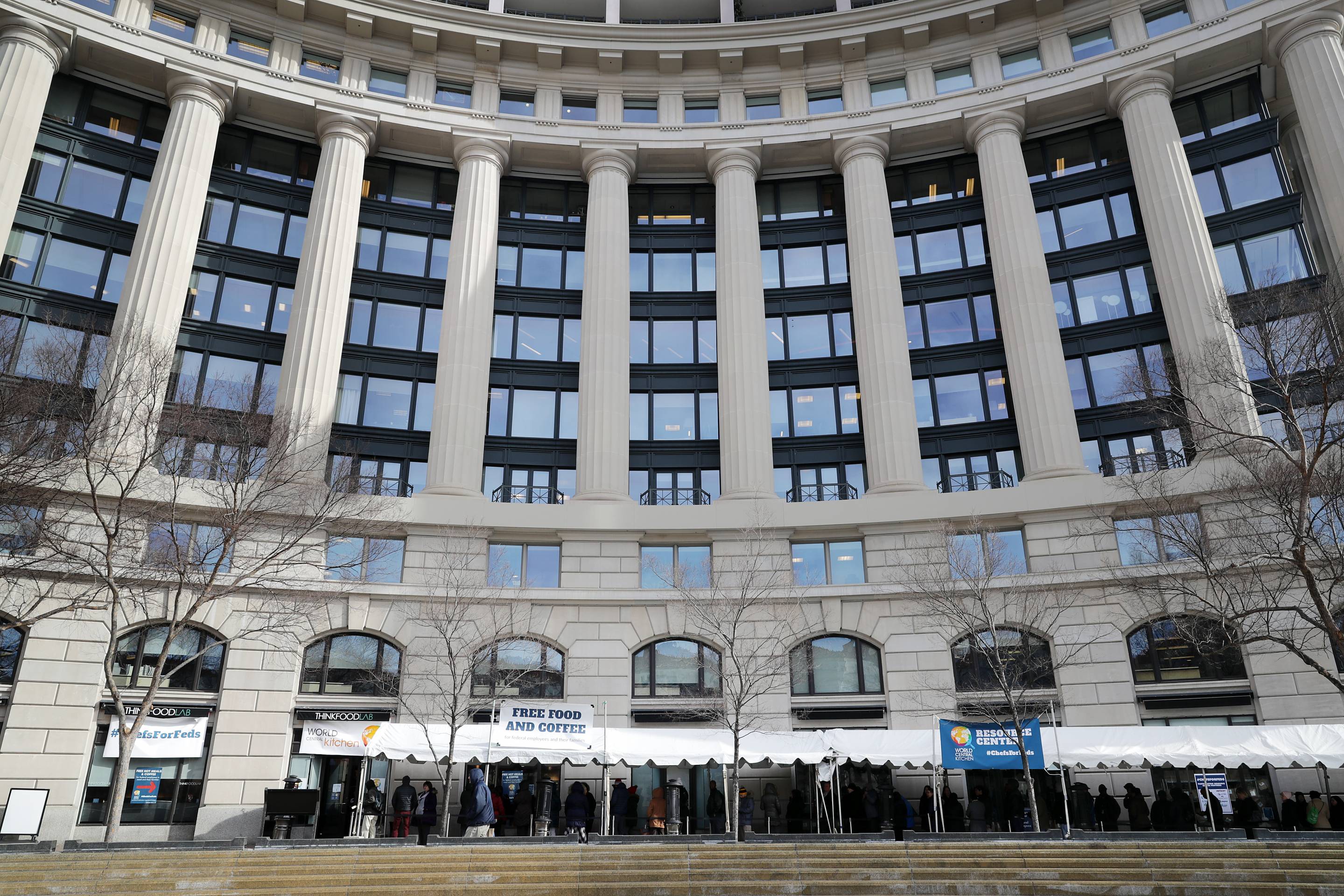 Furloughed Federal Employees Return To Work As Partial Government Shutdown Ends