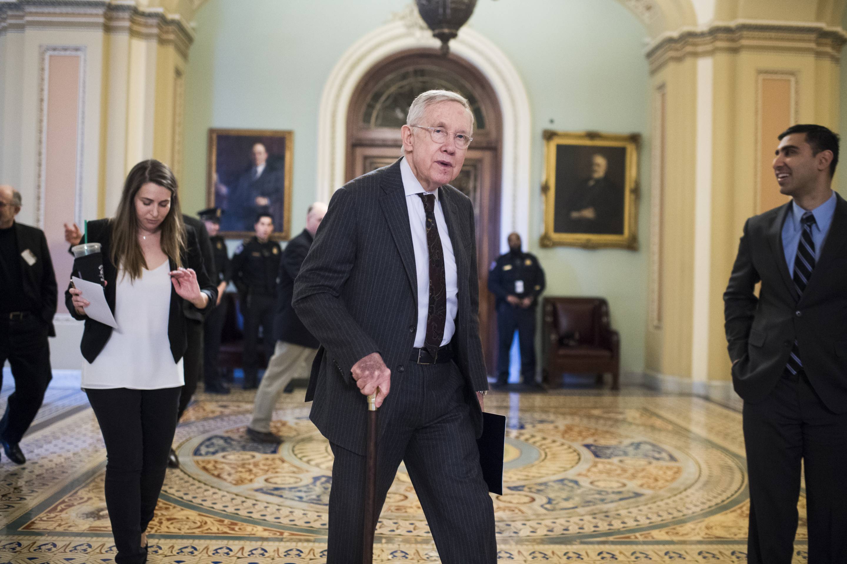 Harry Reid Easement Signing