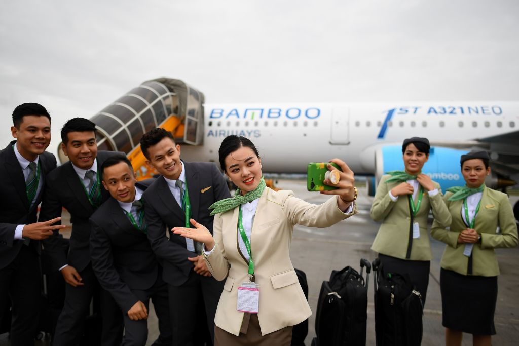VIETNAM-ECONOMY-AVIATION-BAMBOO