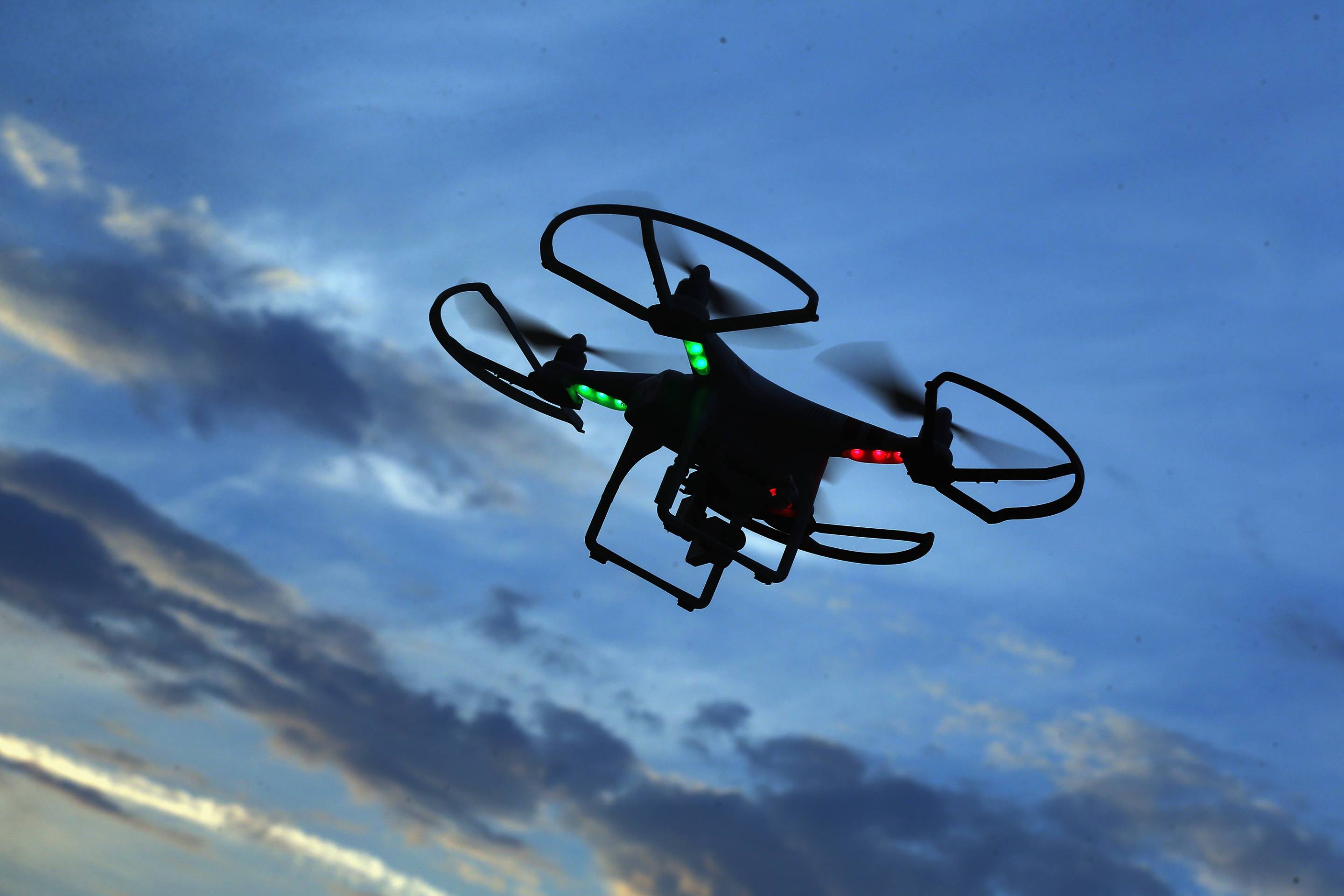 Drone in Flight