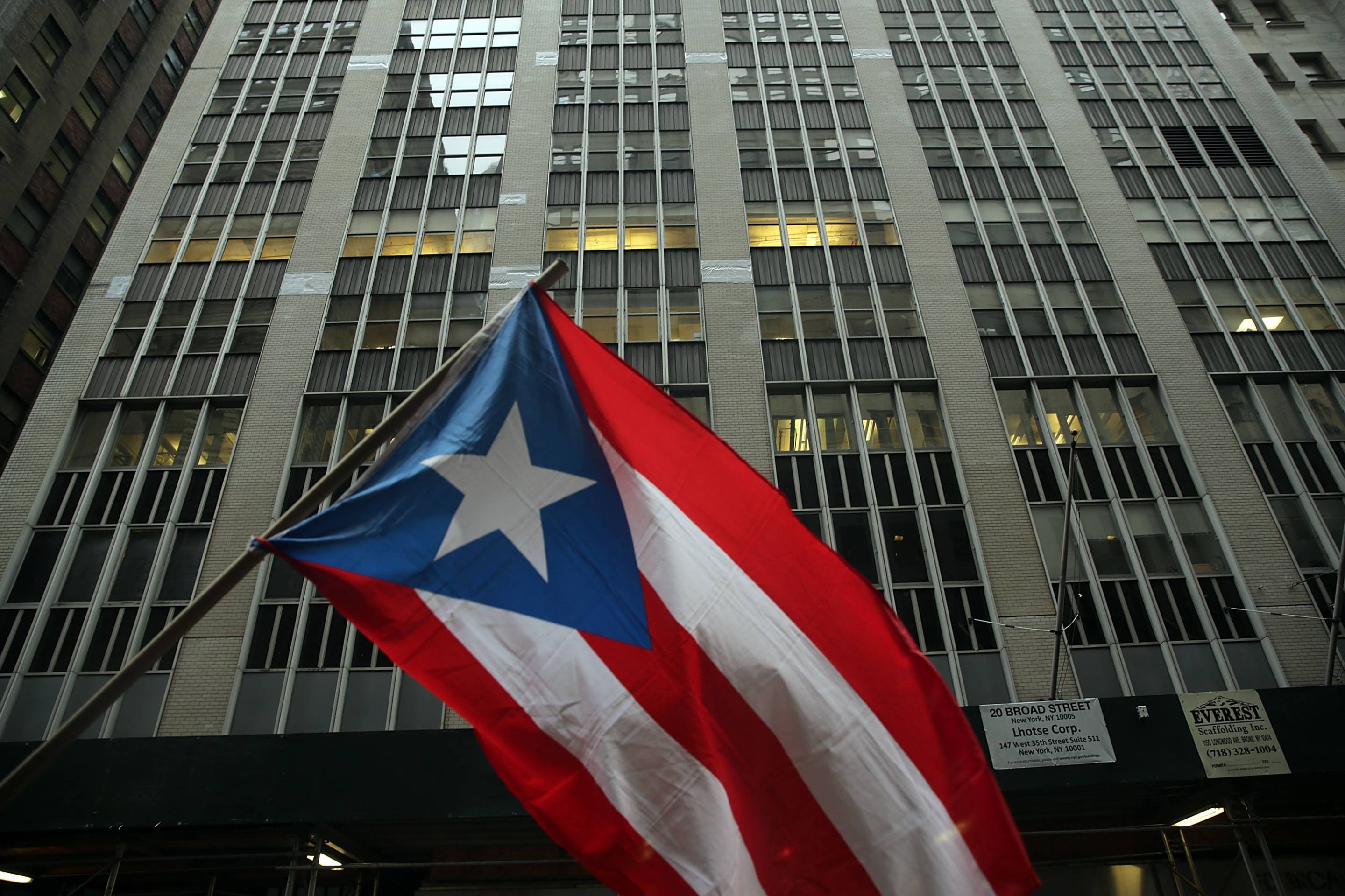 Activists Demonstrate Against Cutbacks And Austerity Measures In Puerto Rico