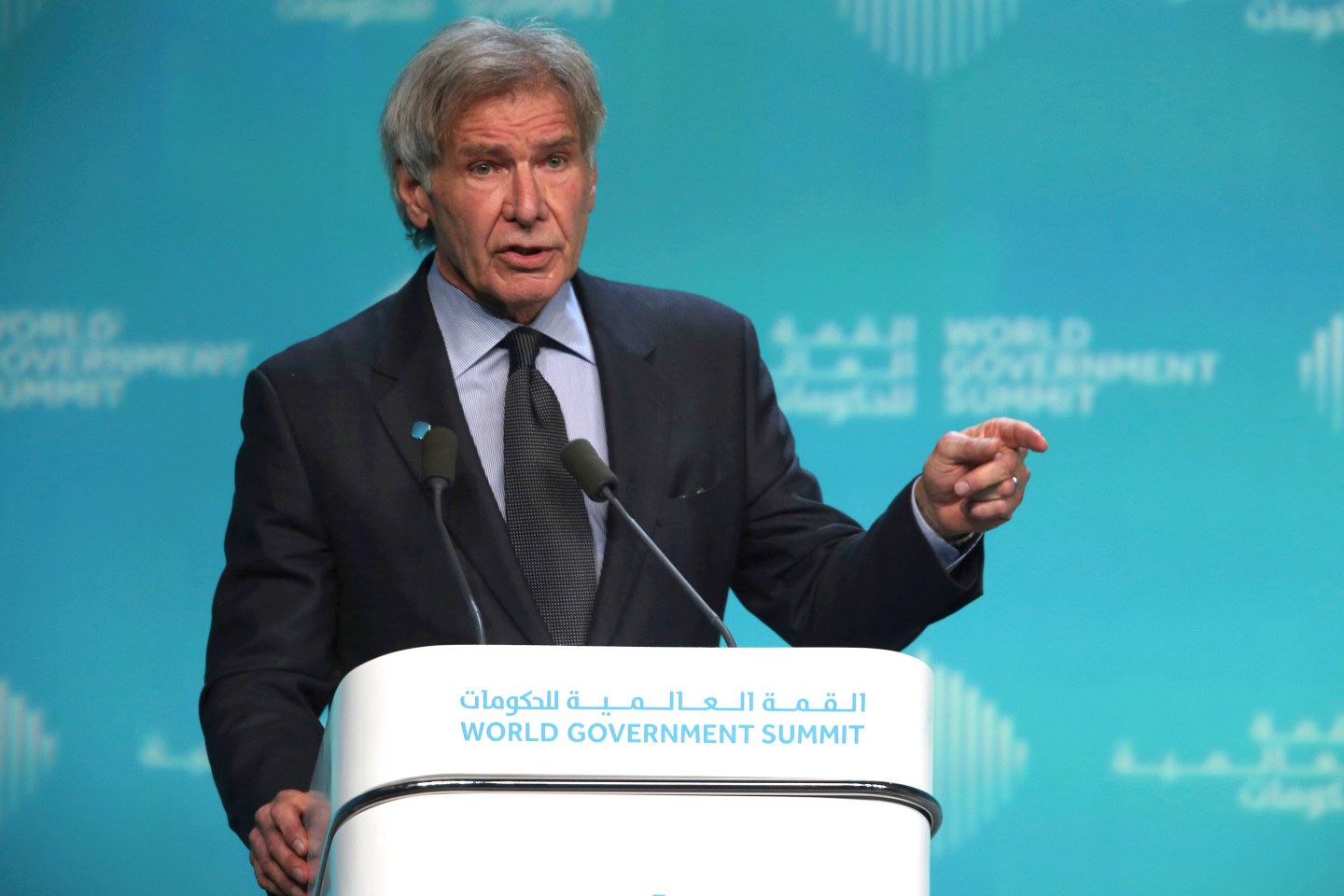 Emirates People Harrison Ford, Dubai, United Arab Emirates - 12 Feb 2019