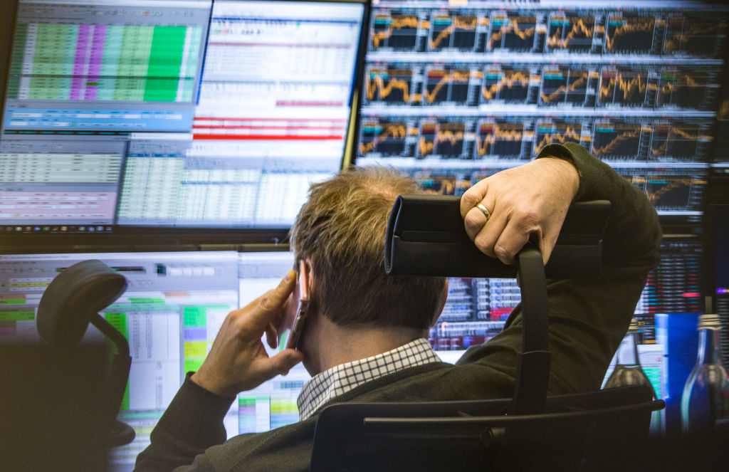 Stock exchange in Frankfurt/Main