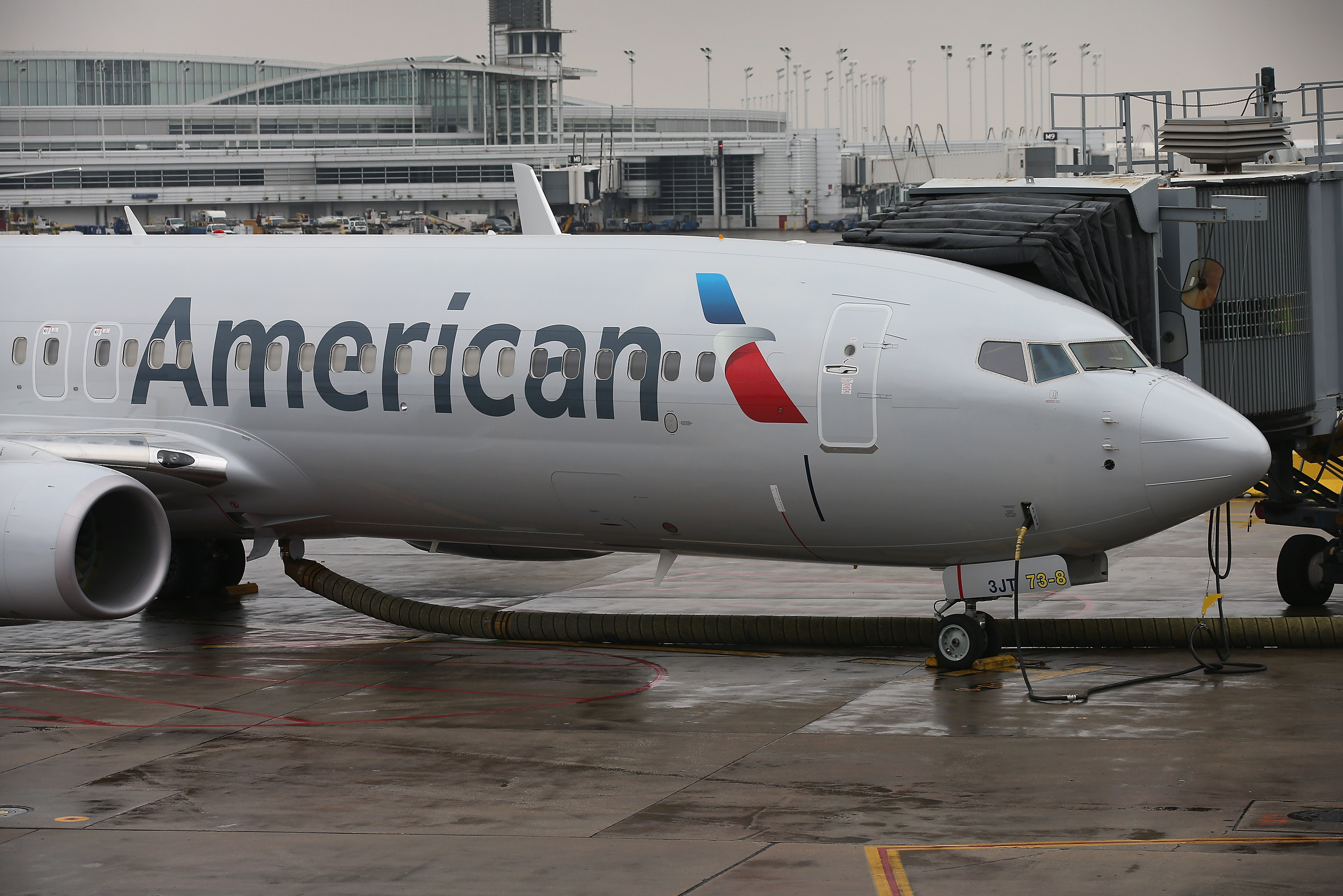 American Airlines Highlights Their Updated Logo On Newly Painted Boeing 737-800's