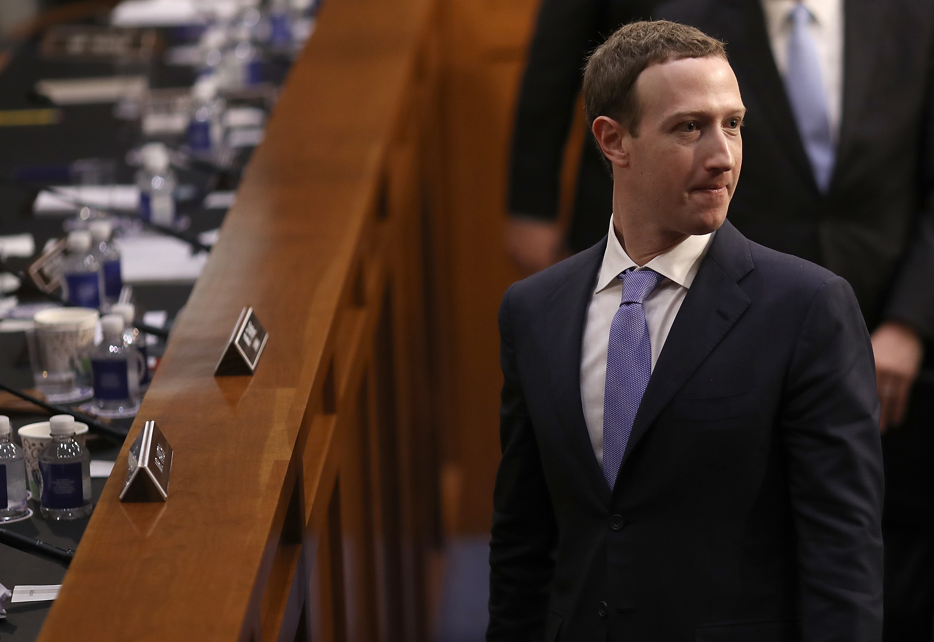 Facebook CEO Mark Zuckerberg Testifies At Joint Senate Commerce/Judiciary Hearing