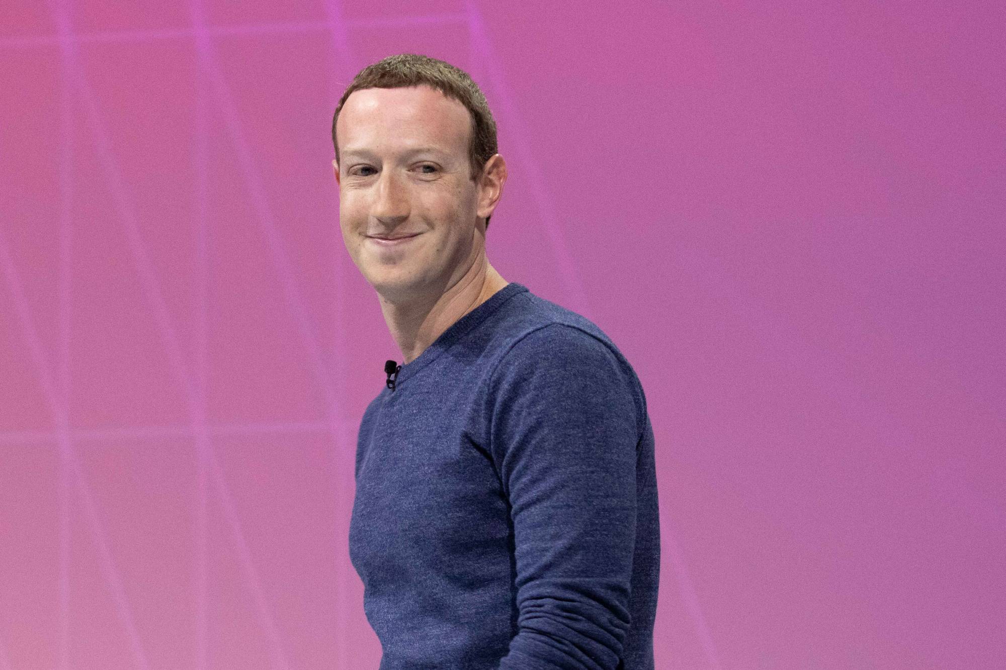 facebook ceo mark zuckerberg at Salon Viva Technology 2018