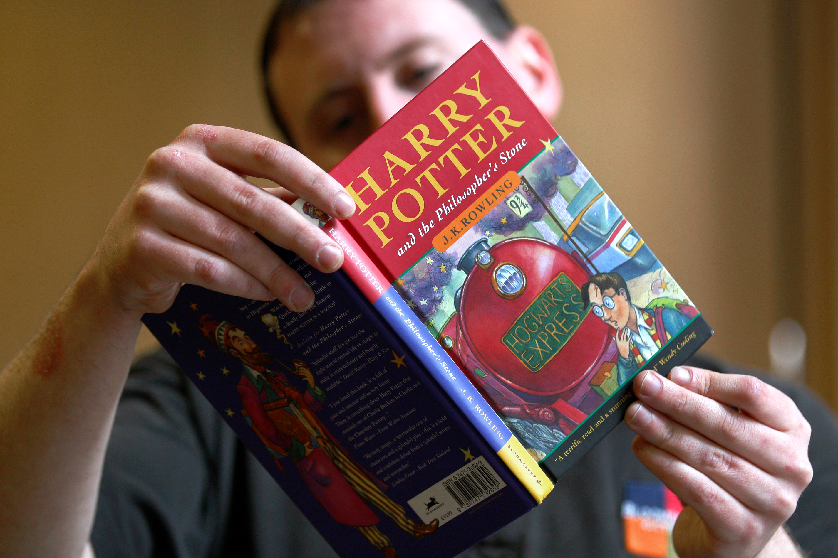 harry potter and philosopher's stone first edition auction