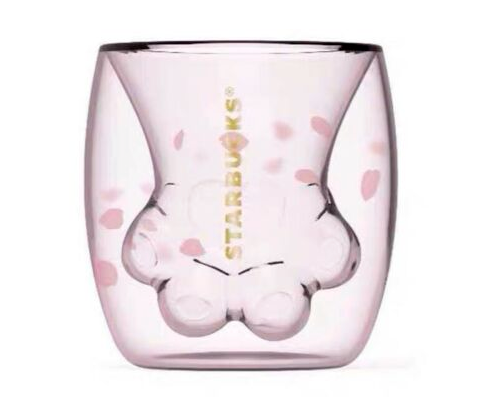 Starbucks cat paw mug
