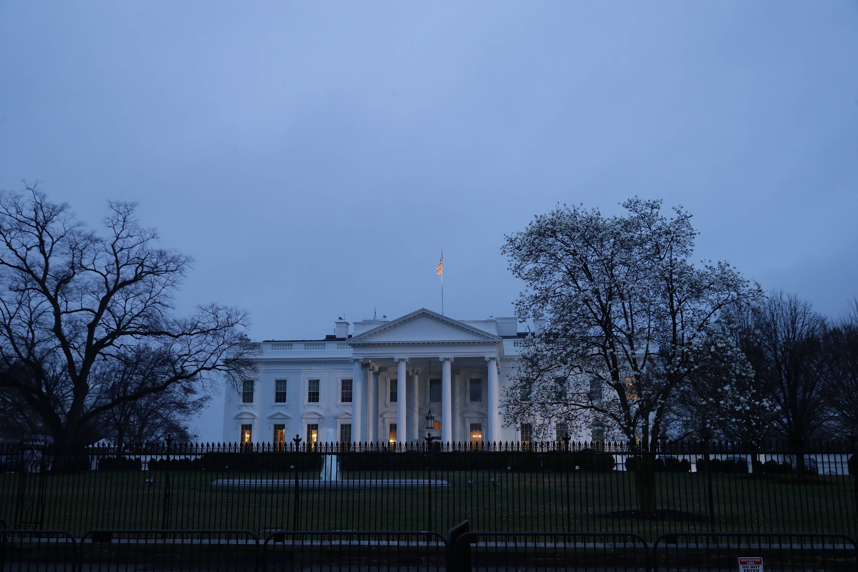 Spring Brings Rain Showers To Washington, D.C.