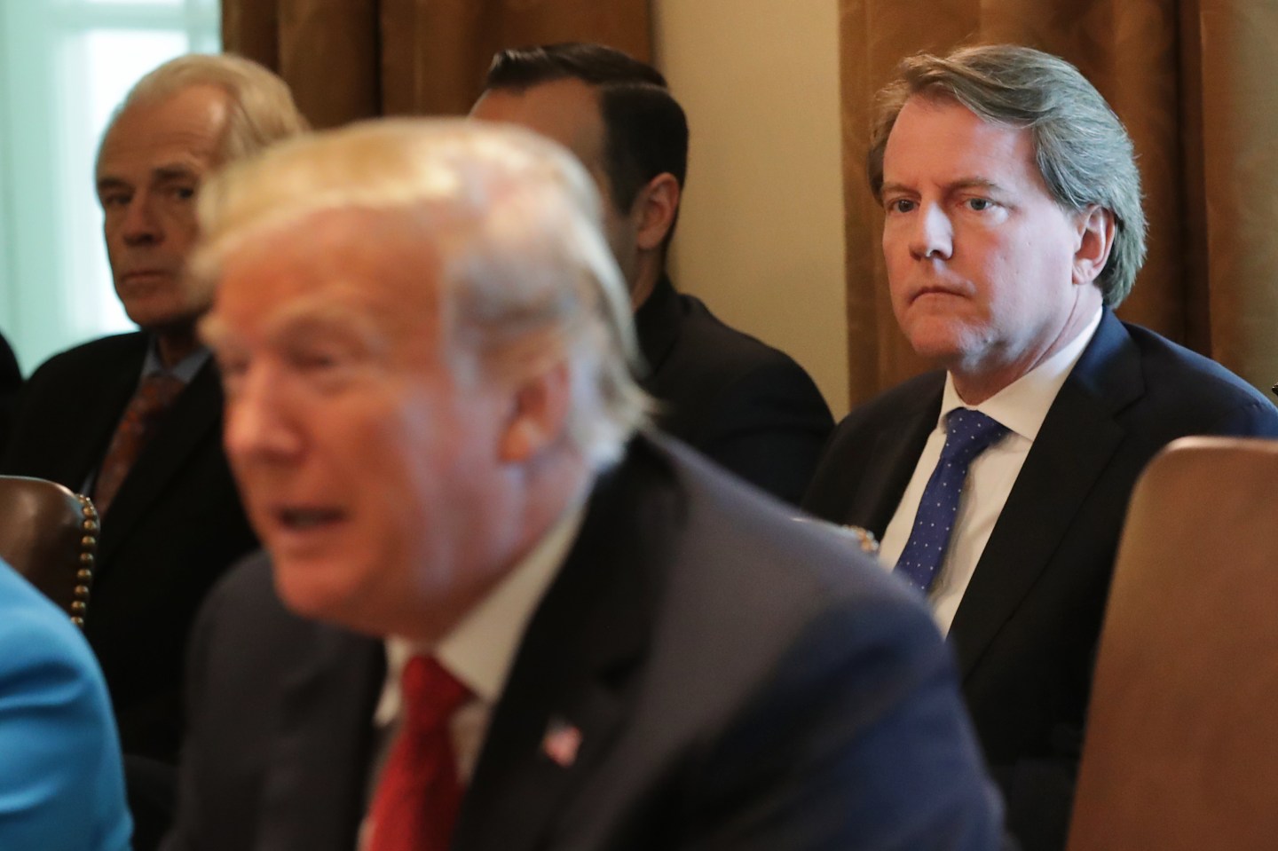 President Trump Hosts Cabinet Meeting At The White House
