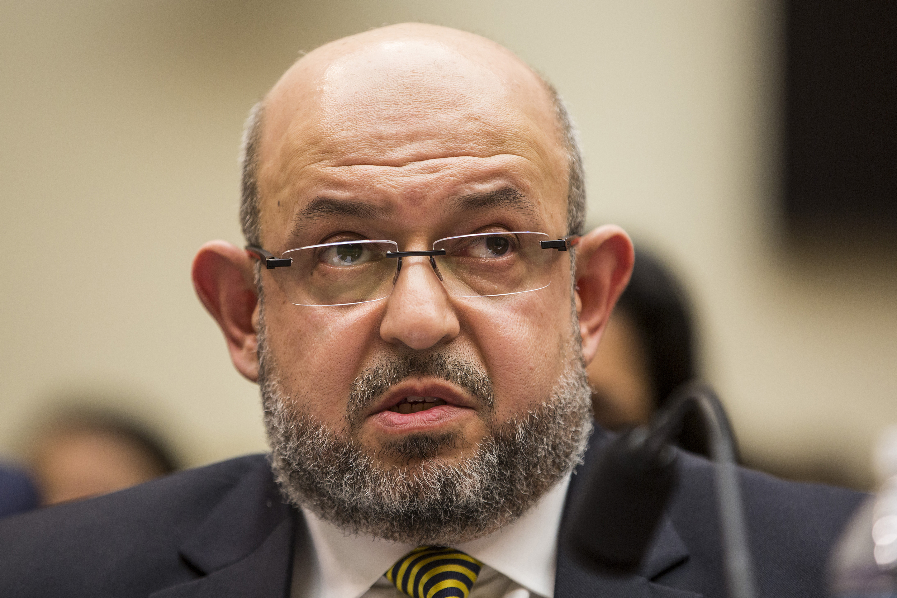 Mohammad Abu-Salha testifies during a House Judiciary Committee about hate crimes