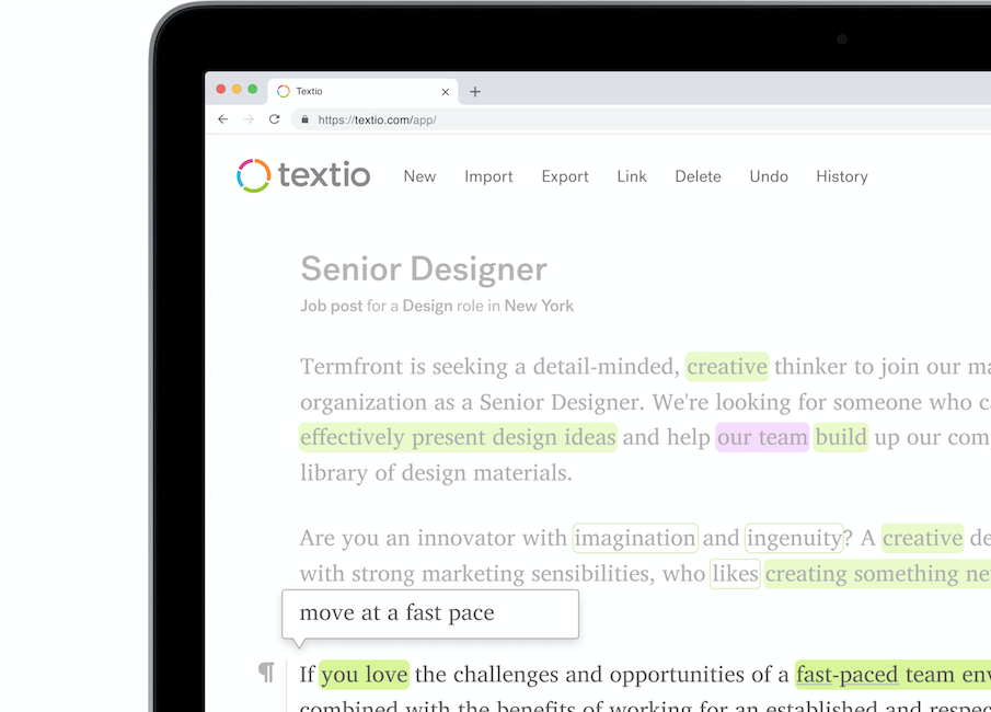 Textio Flow