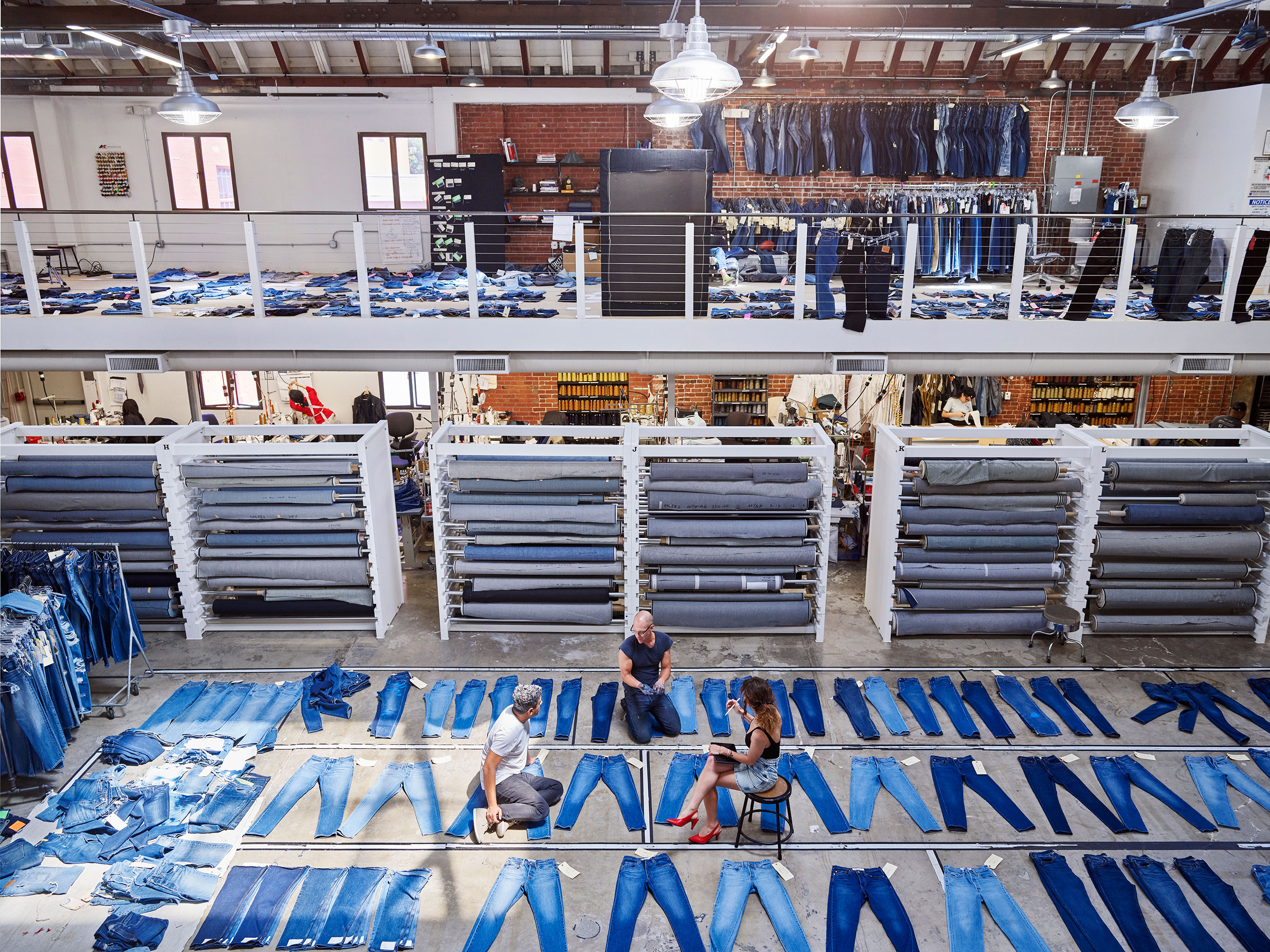 Levi’s Eureka Innovation Lab was one of few neighborhood buildings to survive the 1906 earthquake and fire, primarily because the structure, a grain mill at the time, had an underground waterway to the bay, which helped to fend off the flames.