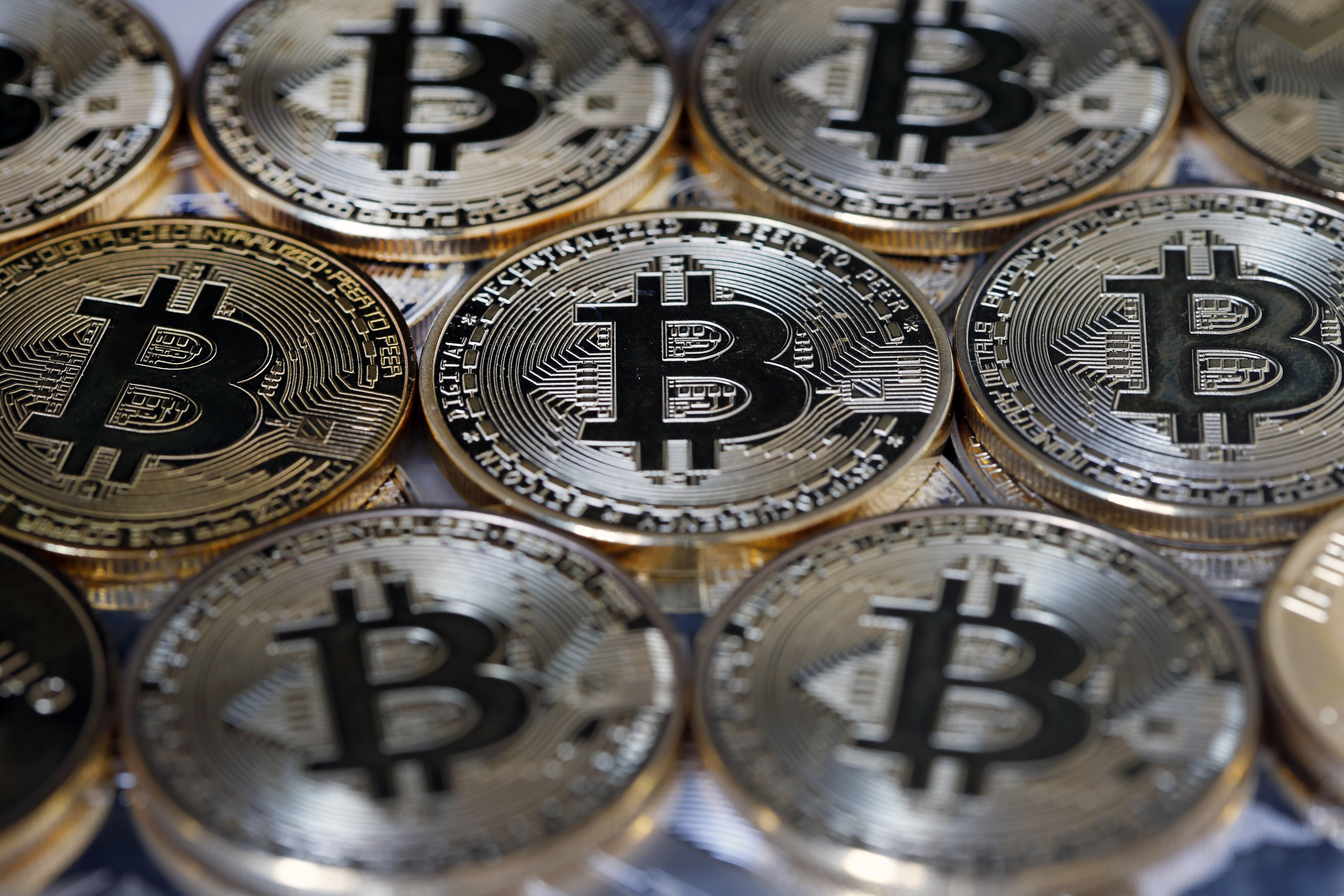 Bitcoin Cryptocurrency Value : Illustration
